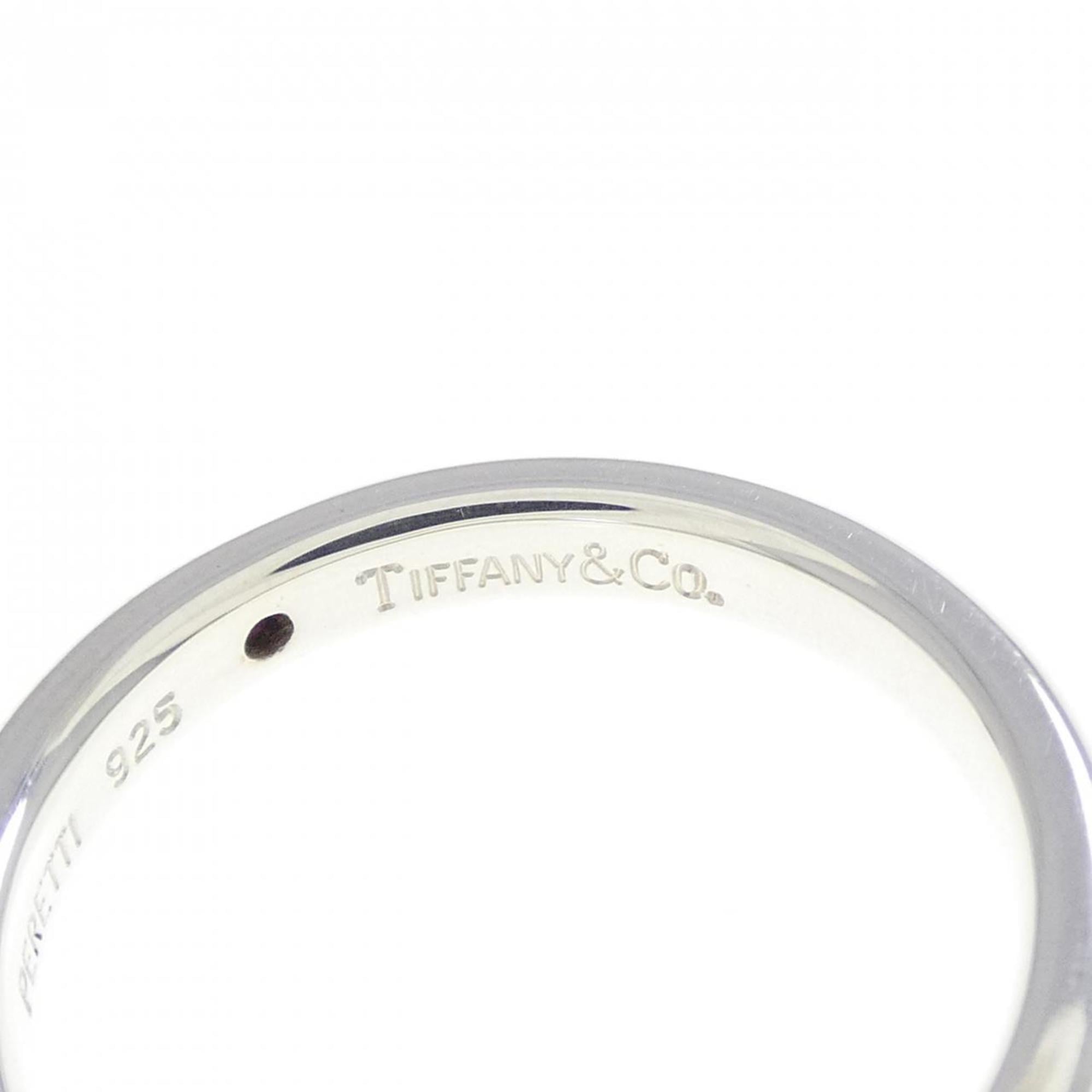 Tiffany Silver Silver 925 Band Ring (Pre-Owned)