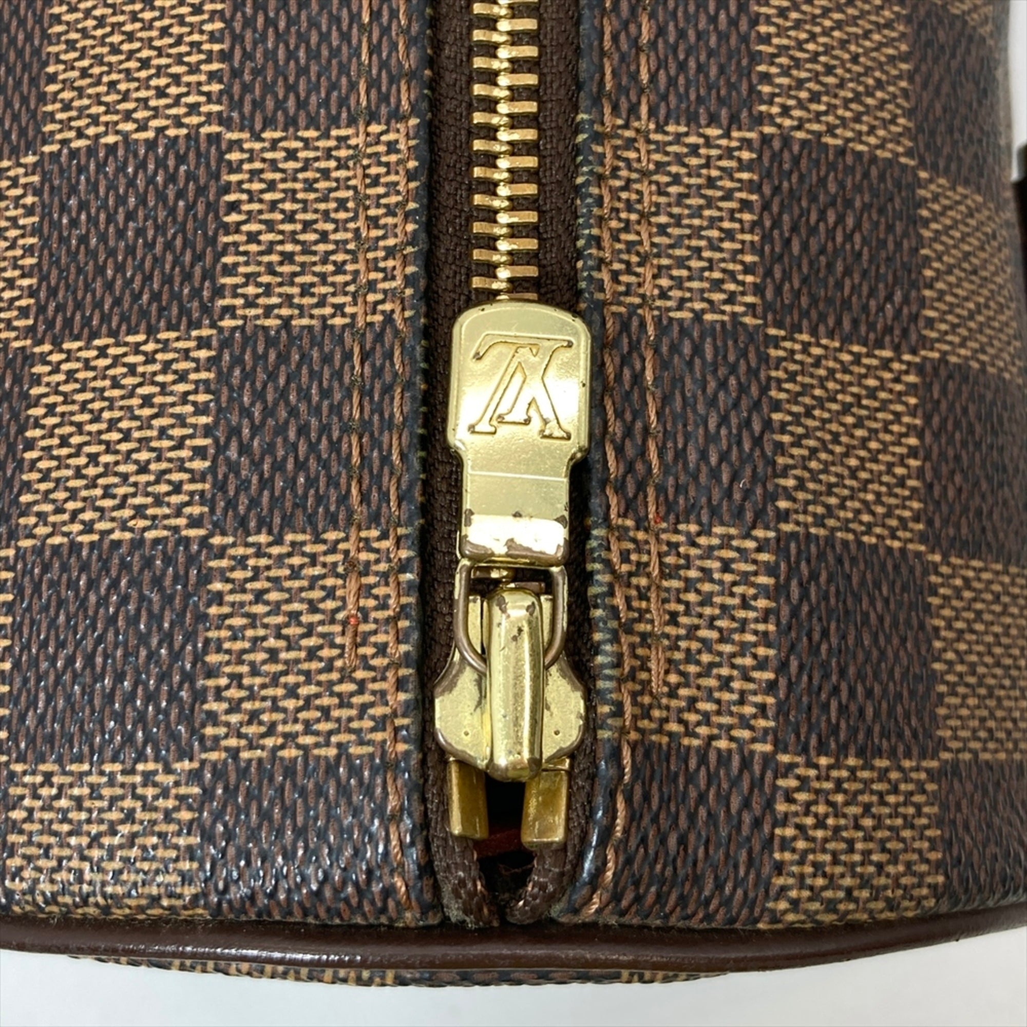 Louis Vuitton Brown Ebene Damier Canvas Shoulder Bag (Pre-Owned)