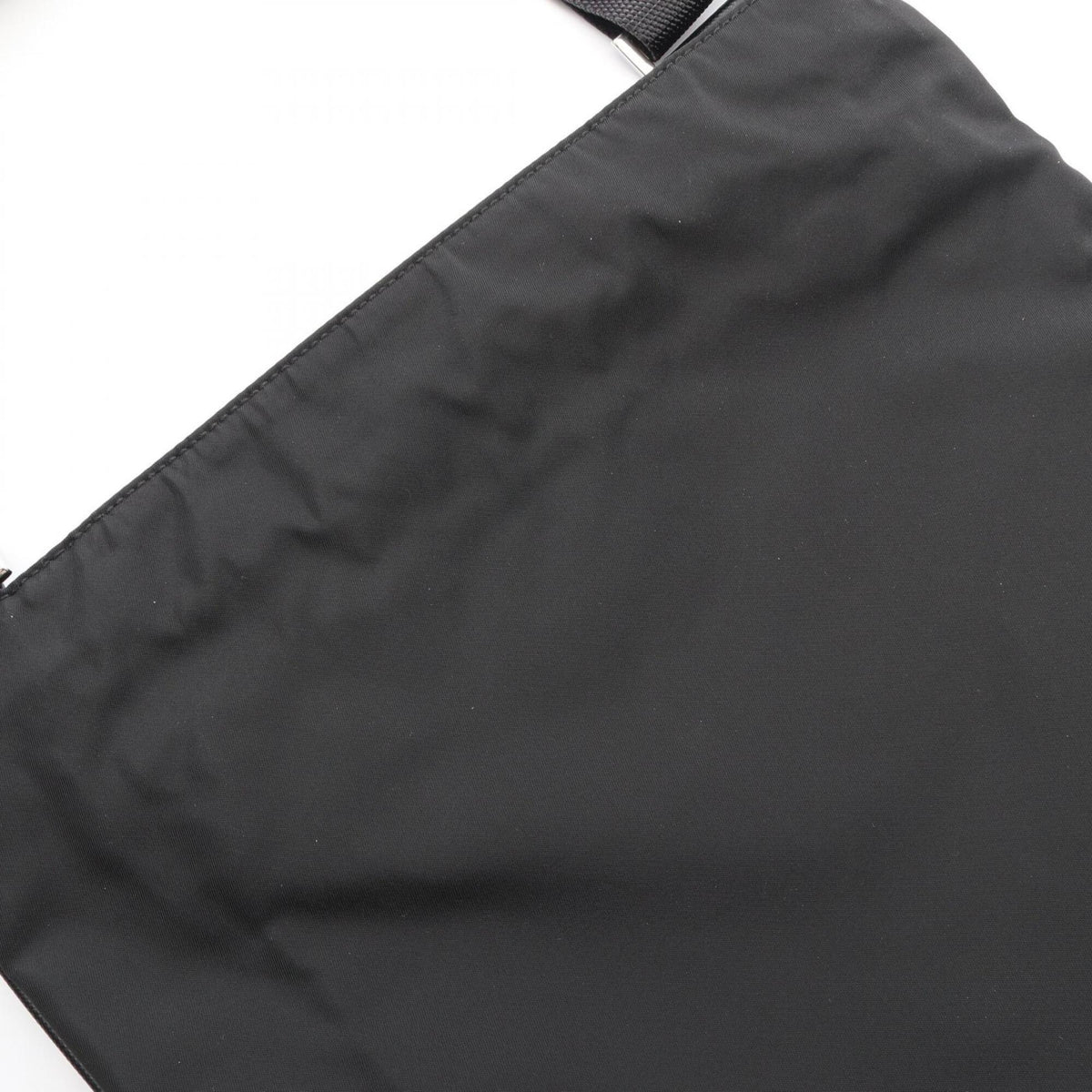 Prada Black Nylon Handbag Shoulder Bag (Pre-Owned)