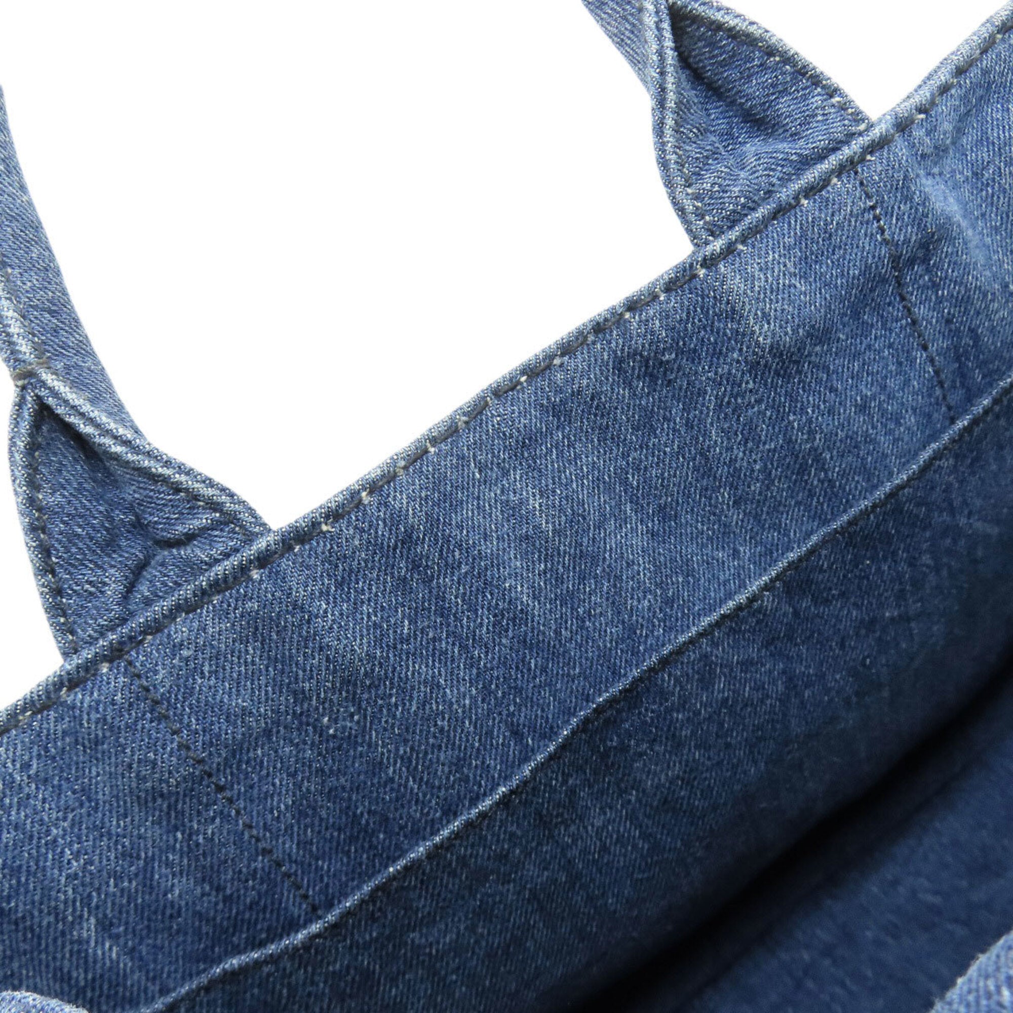 Prada Blue Denim Handbag (Pre-Owned)
