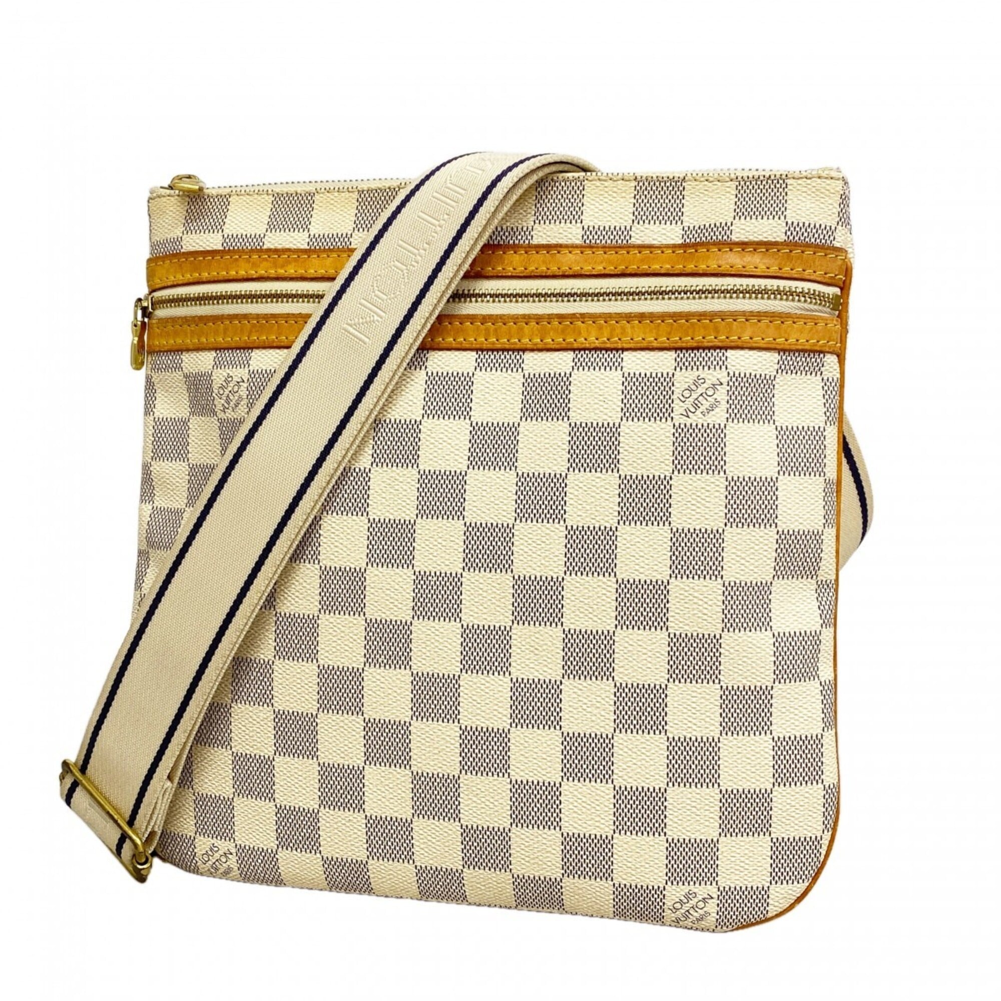 Louis Vuitton White Shoulder Bag (Pre-Owned)