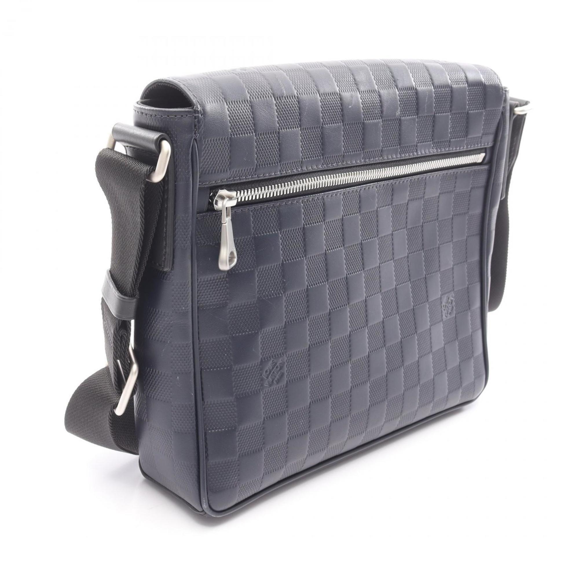 Louis Vuitton Cosmos Navy Damier Infini Handbag Shoulder Bag (Pre-Owned)