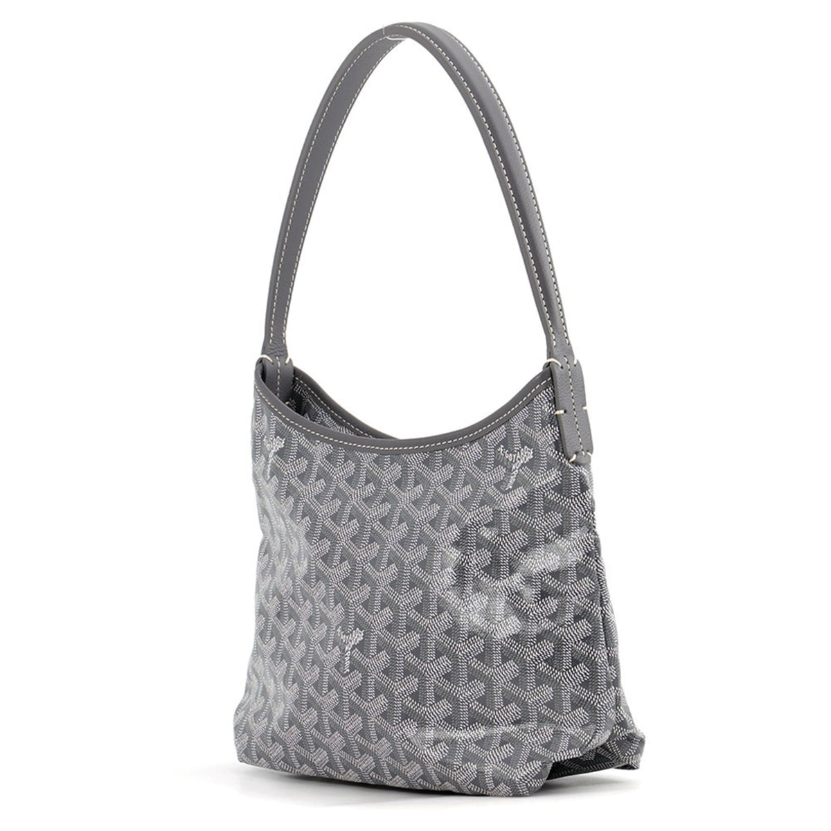 Goyard Gray Pvc Leather Handbag Pouch (Pre-Owned)
