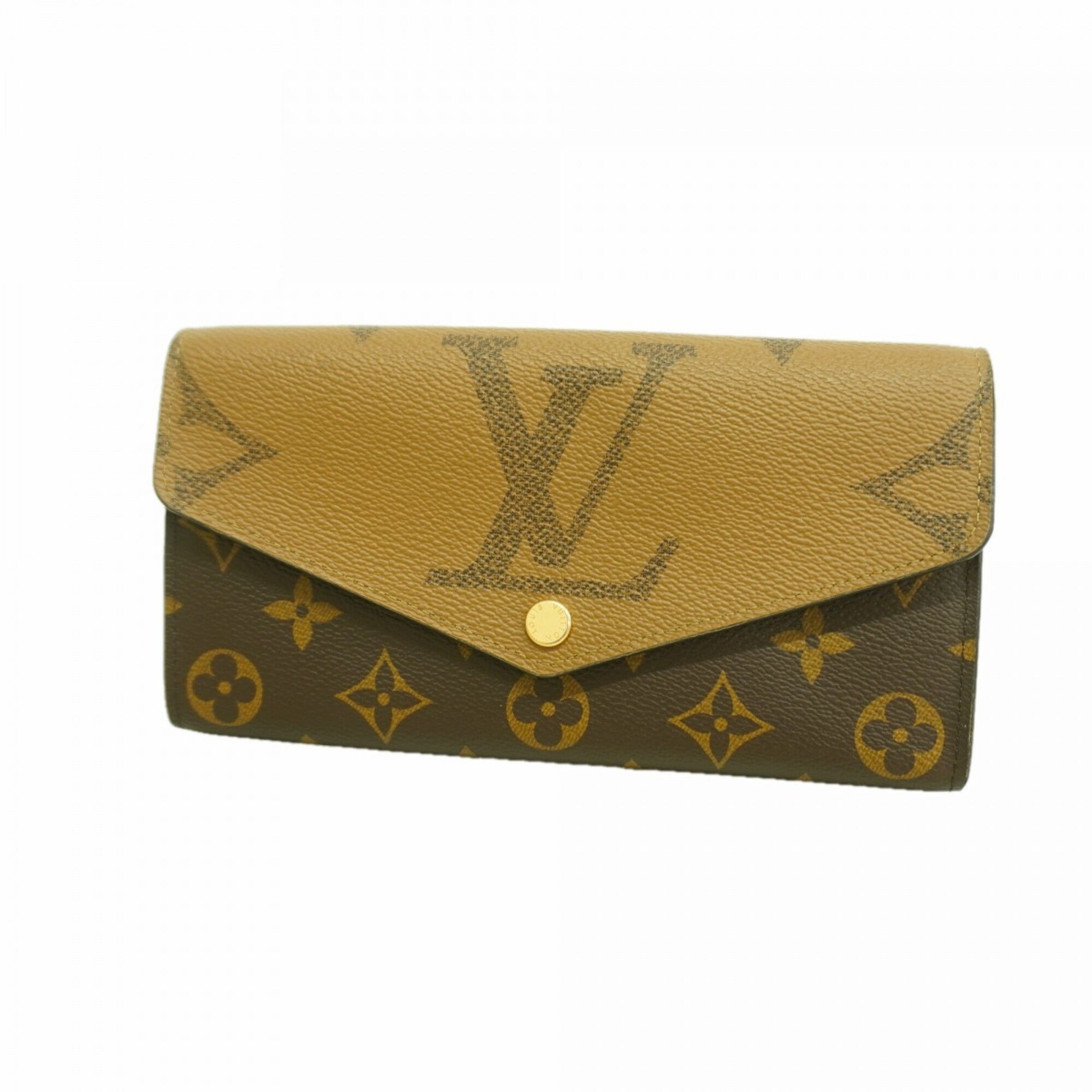 Louis Vuitton Brown Long Wallet (Bi-Fold) (Pre-Owned)
