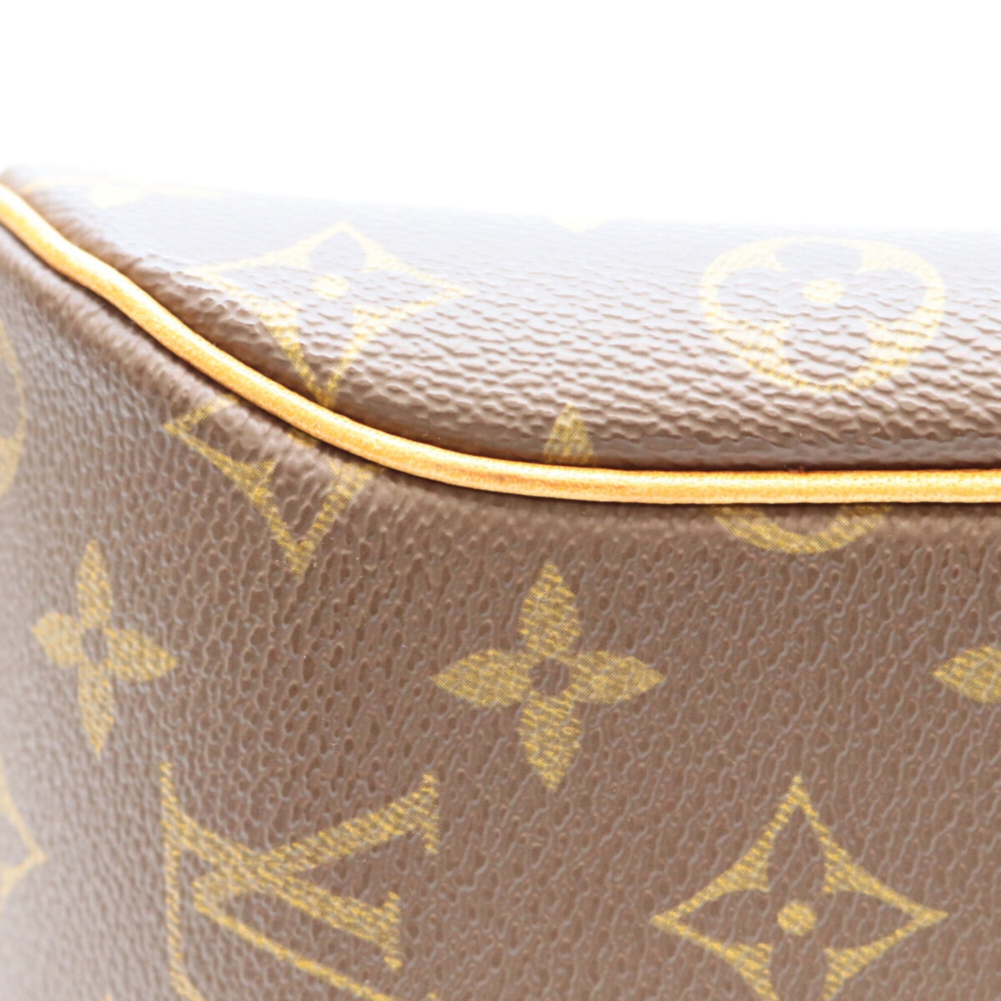Louis Vuitton Brown Monogram Shoulder Bag (Pre-Owned)