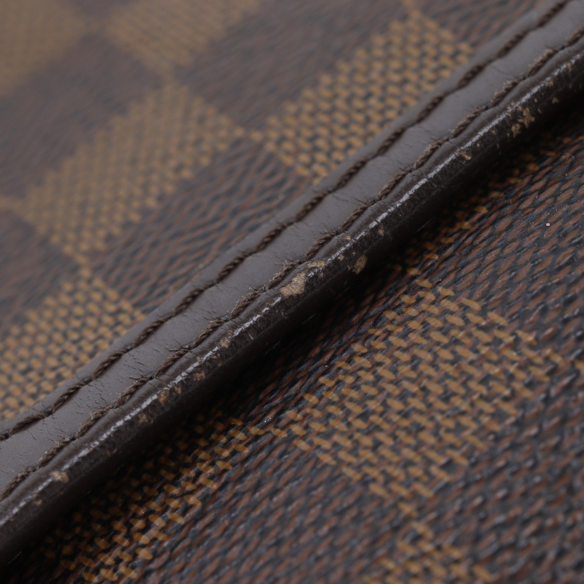 Louis Vuitton Brown Damier Canvas Shoulder Bag (Pre-Owned)