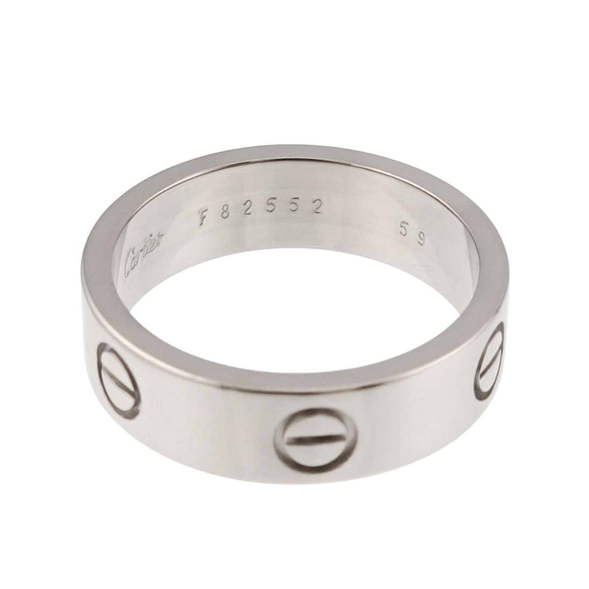 Cartier White Gold (18K) Band Ring (Pre-Owned)