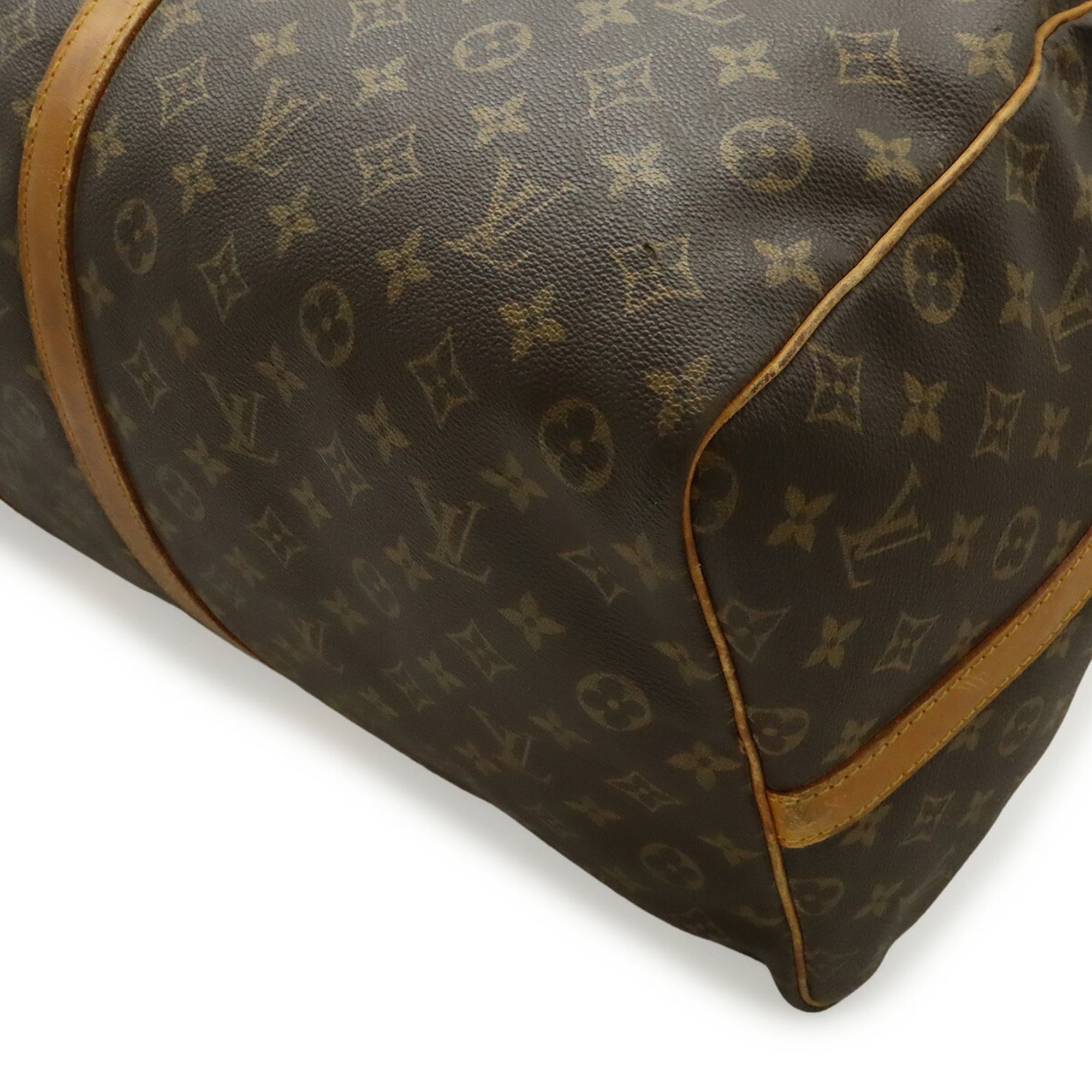 Louis Vuitton Brown Monogram Boston Bag Shoulder Bag (Pre-Owned)