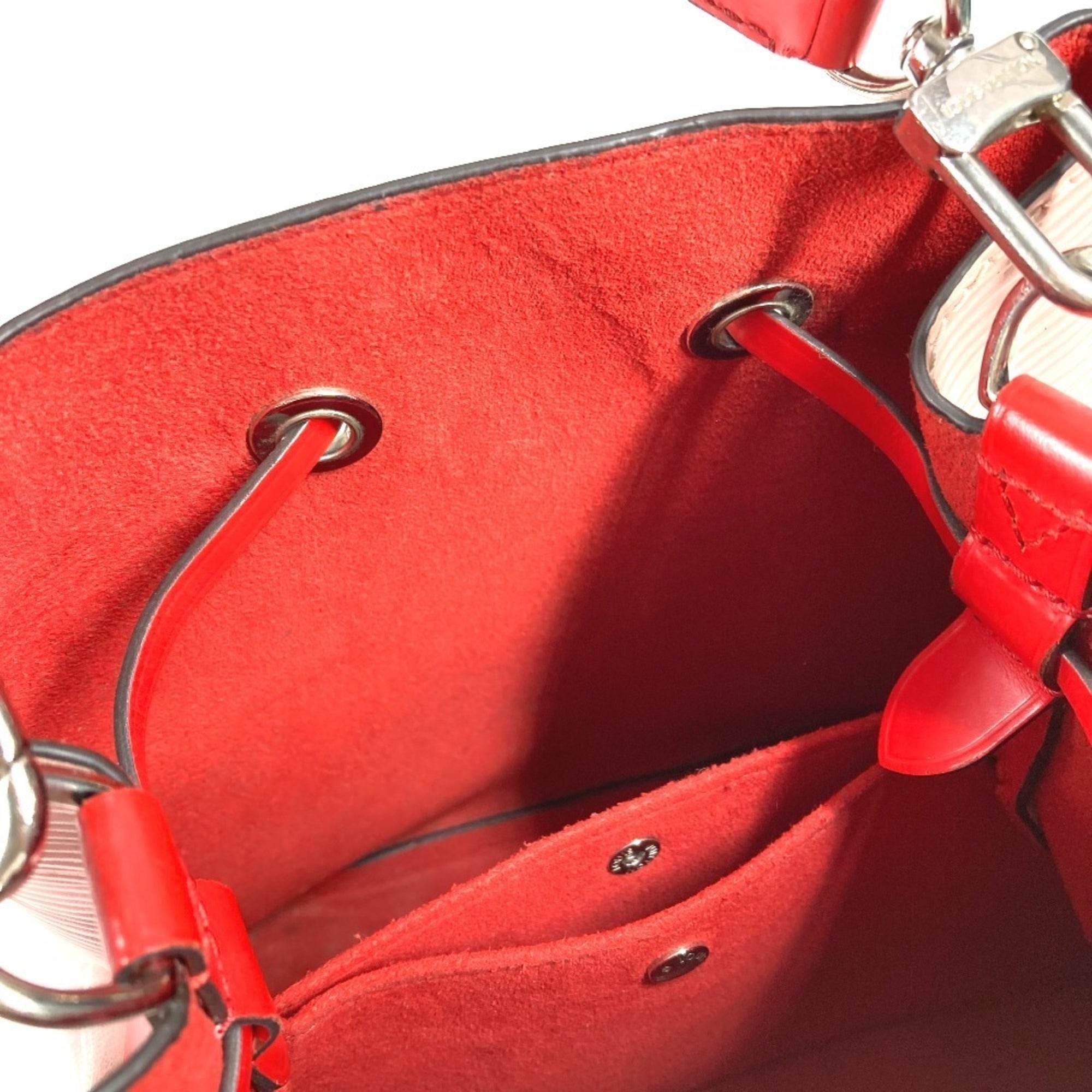 Louis Vuitton Epi Pink Red Color Rose Ballerine Epi Leather Handbag (Pre-Owned)