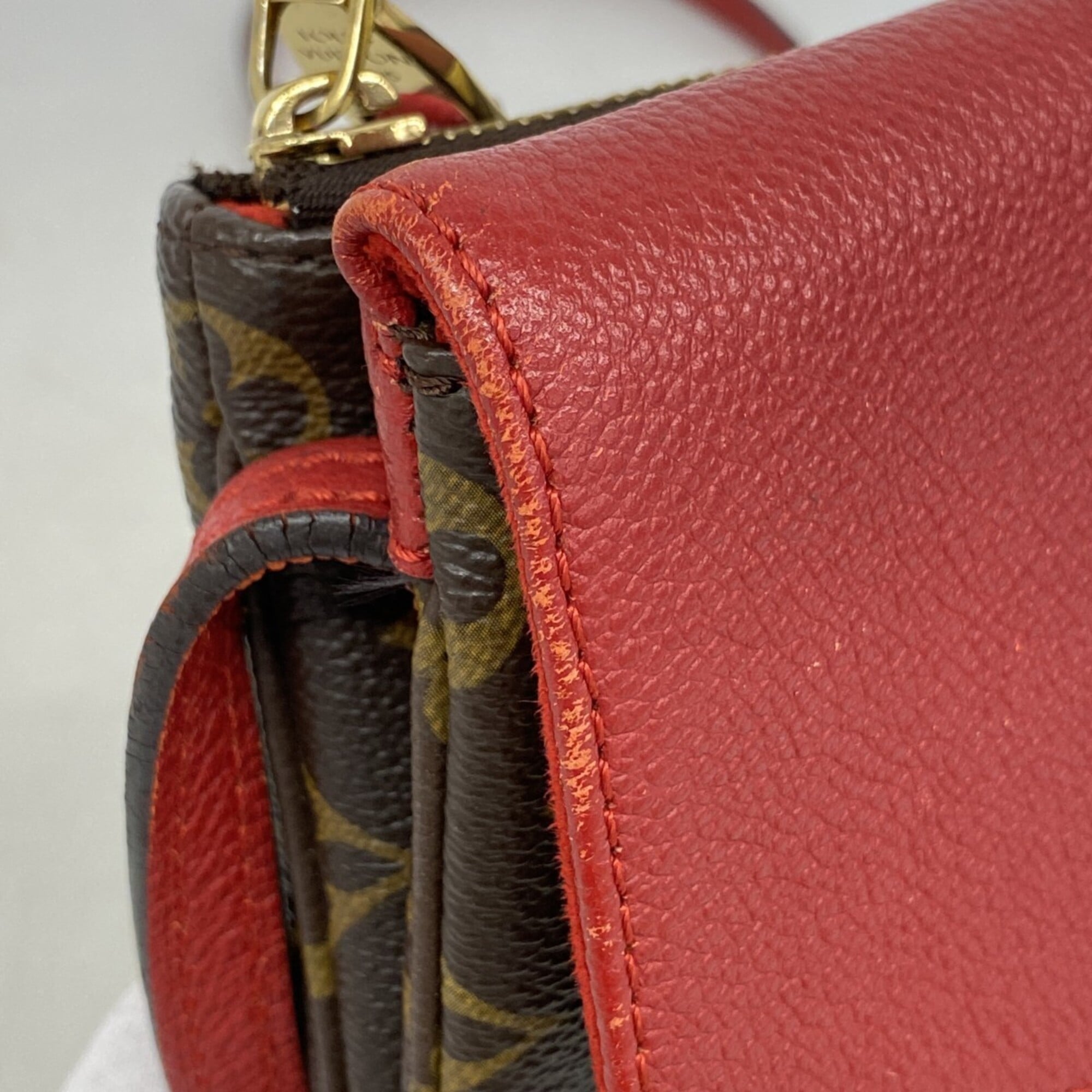 Louis Vuitton Brown Cerise Shoulder Bag (Pre-Owned)