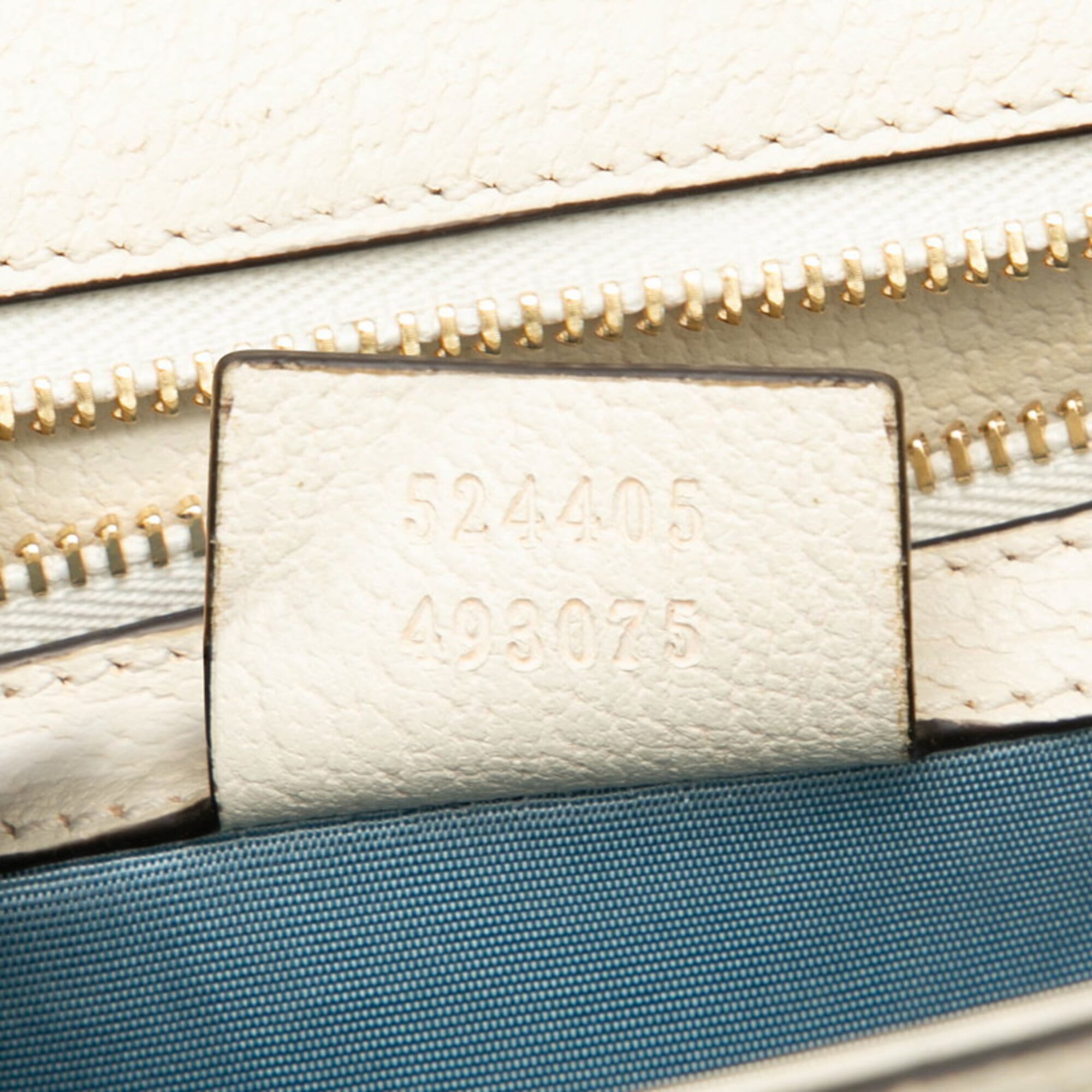 Gucci Ivory Multi-Color Leather Shoulder Bag (Pre-Owned)