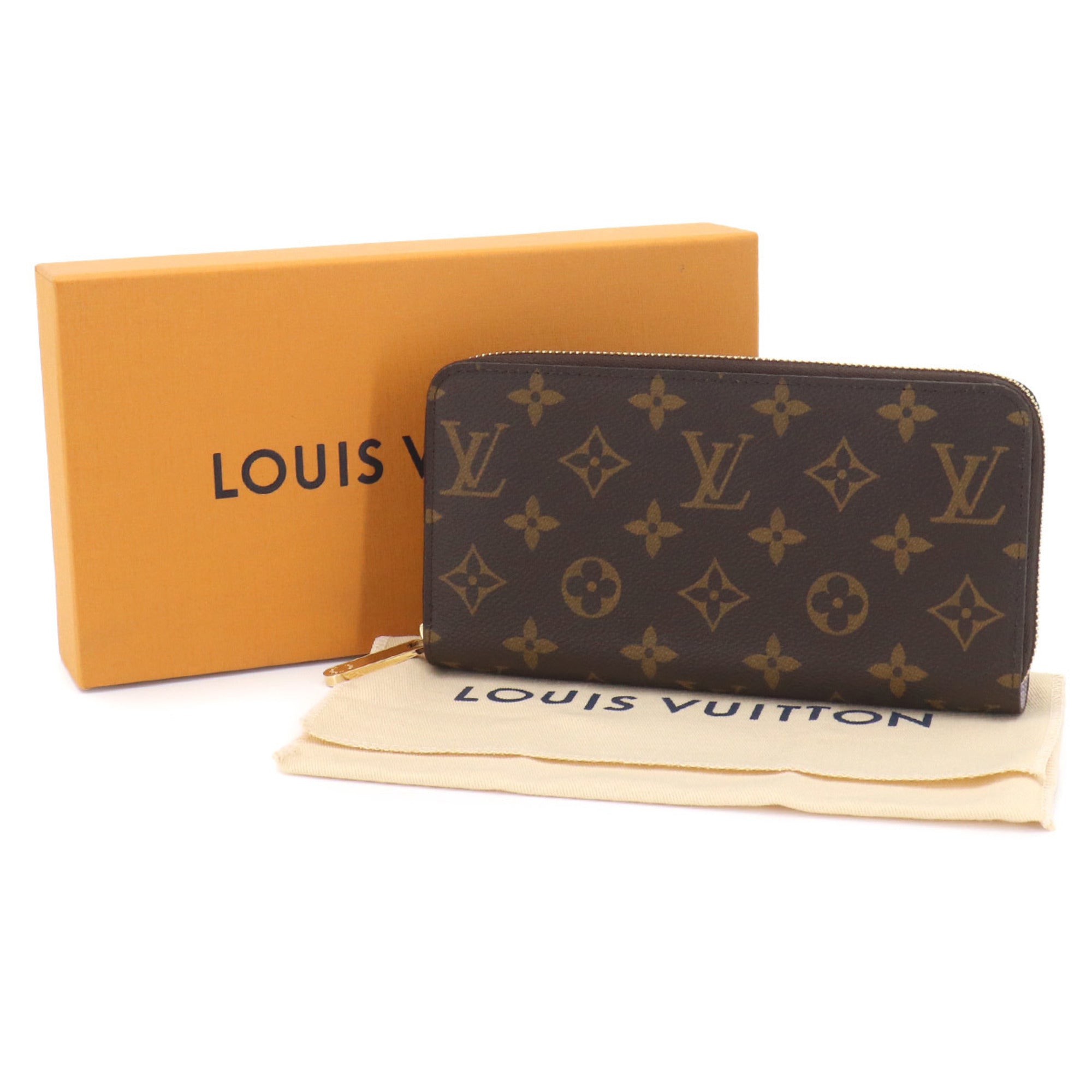 Louis Vuitton Brown Monogram Monogram Long Wallet (Bi-Fold) (Pre-Owned)