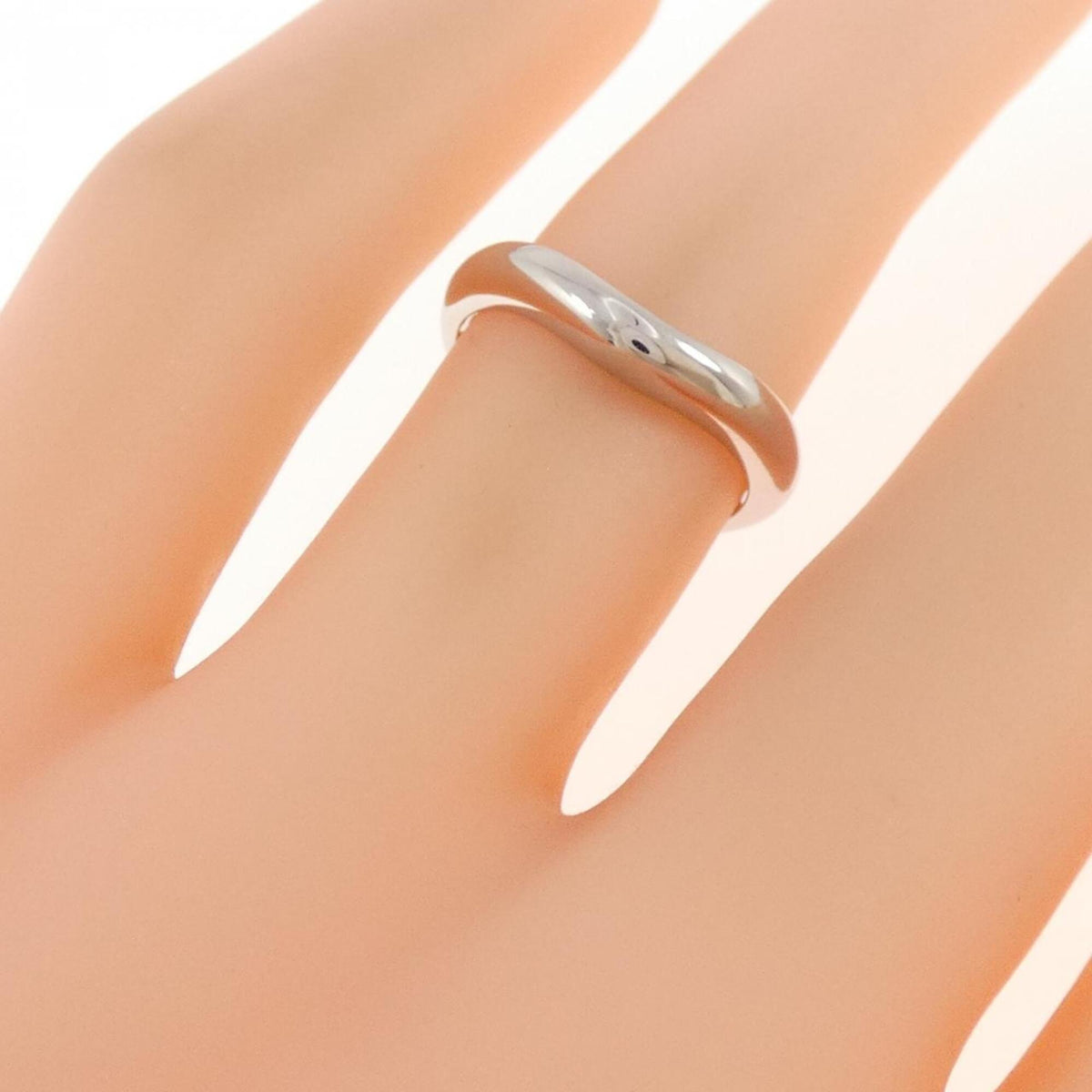 Bvlgari Platinum 950 Band Ring (Pre-Owned)