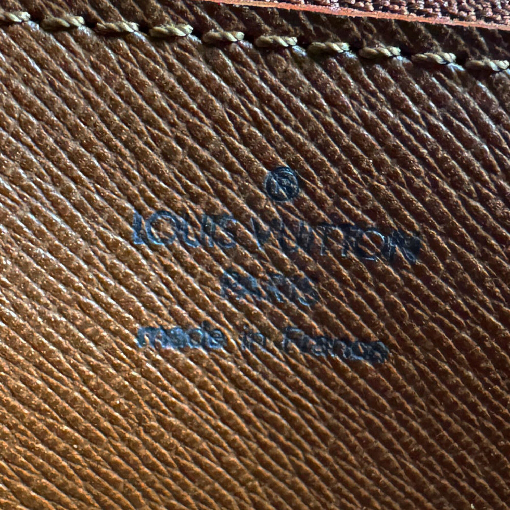 Louis Vuitton Brown Monogram Monogram Clutch Bag Pouch (Pre-Owned)