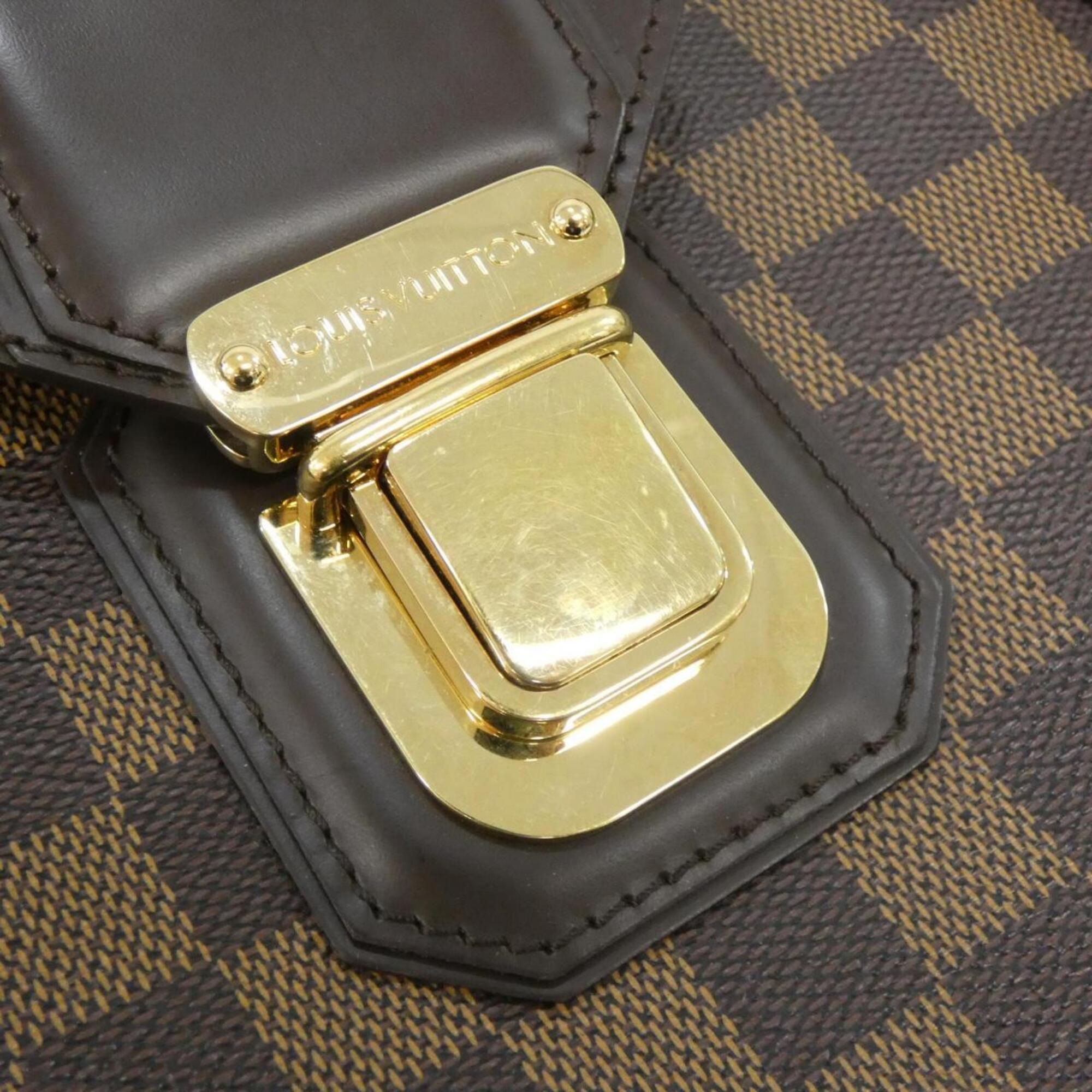 Louis Vuitton Damier Damier Canvas Ebene Damier Canvas Handbag (Pre-Owned)