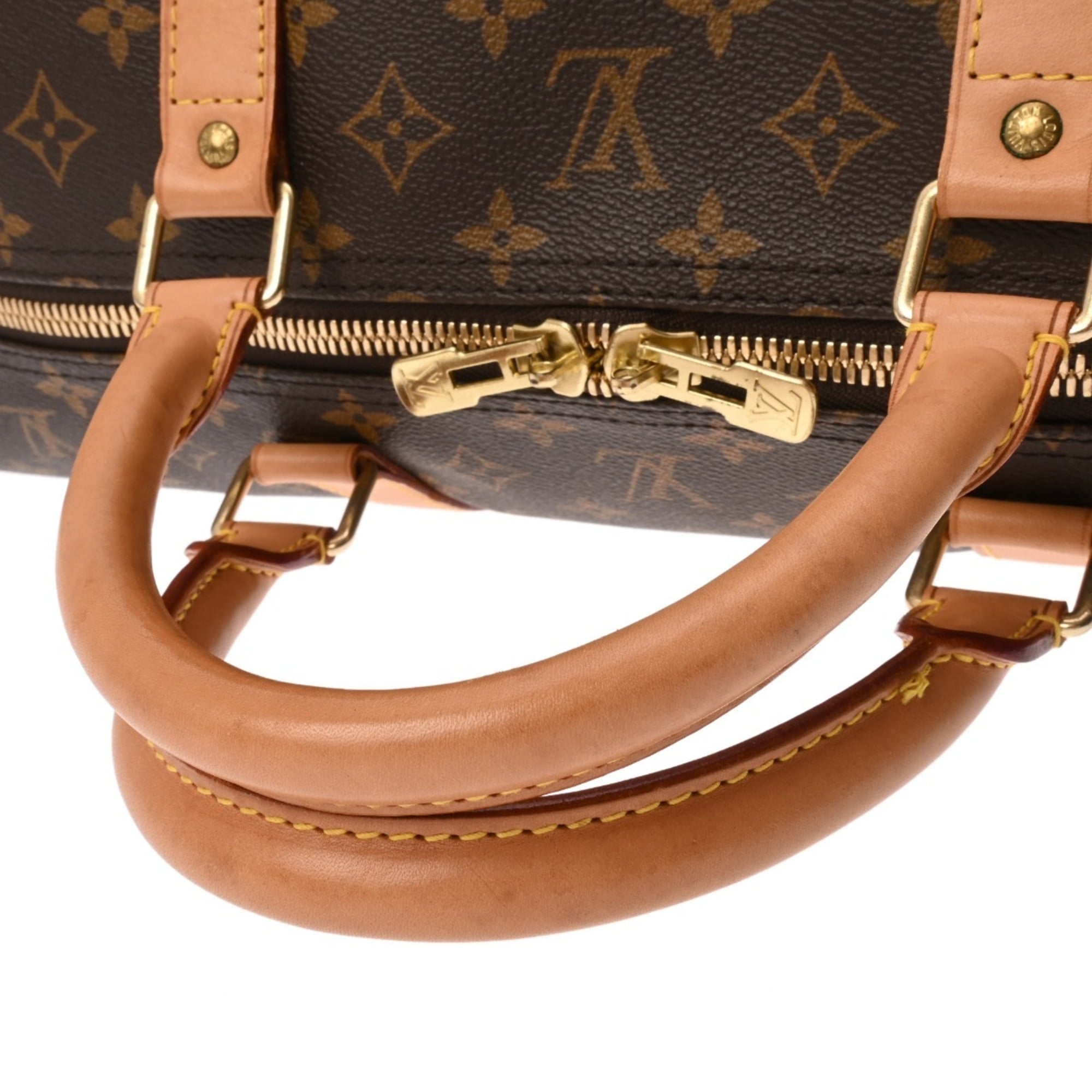 Louis Vuitton Brown Monogram Monogram Boston Bag (Pre-Owned)