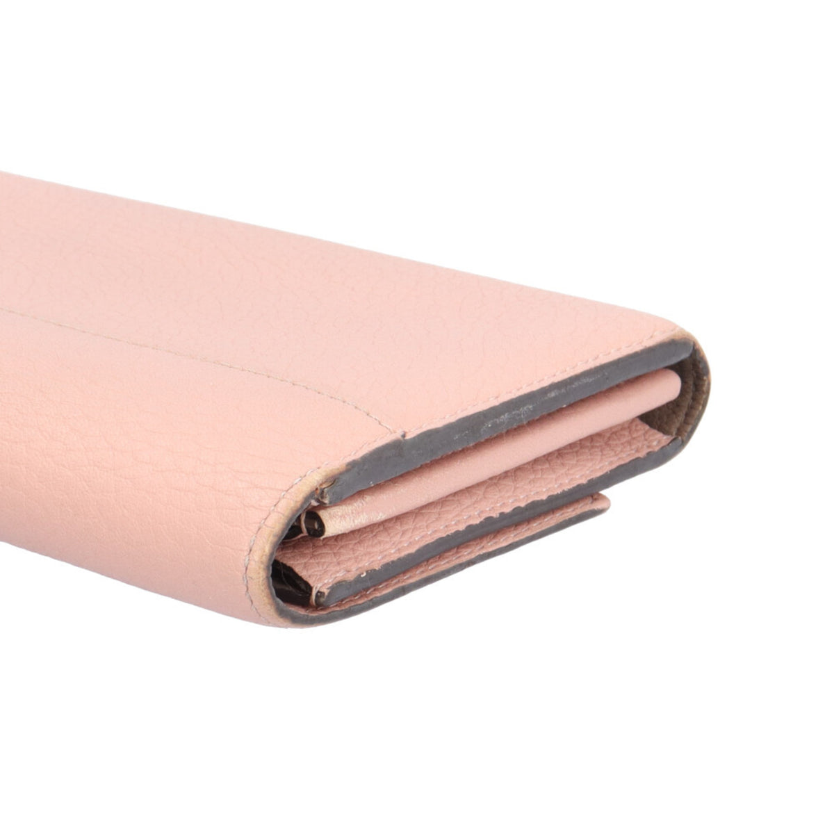 Louis Vuitton Galle Magnolia Or Pink Leather Coin Purse/Coin Case (Pre-Owned)