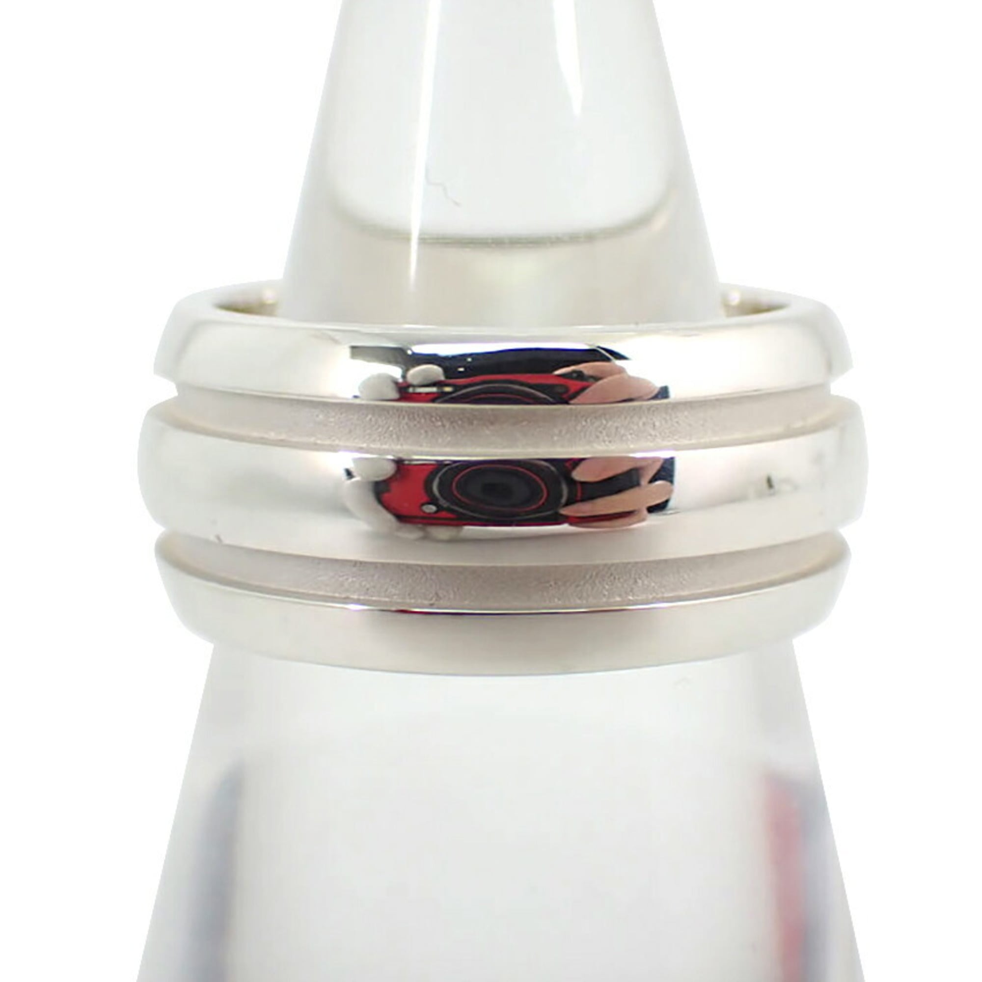 Tiffany Sterling Silver 925 Band Ring (Pre-Owned)