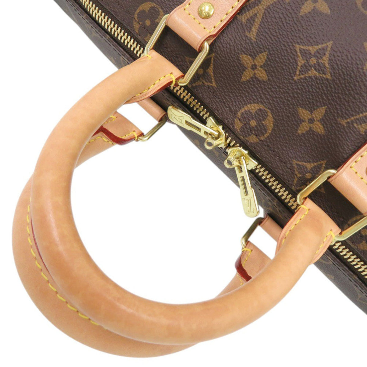 Louis Vuitton Brown Monogram Monogram Boston Bag (Pre-Owned)