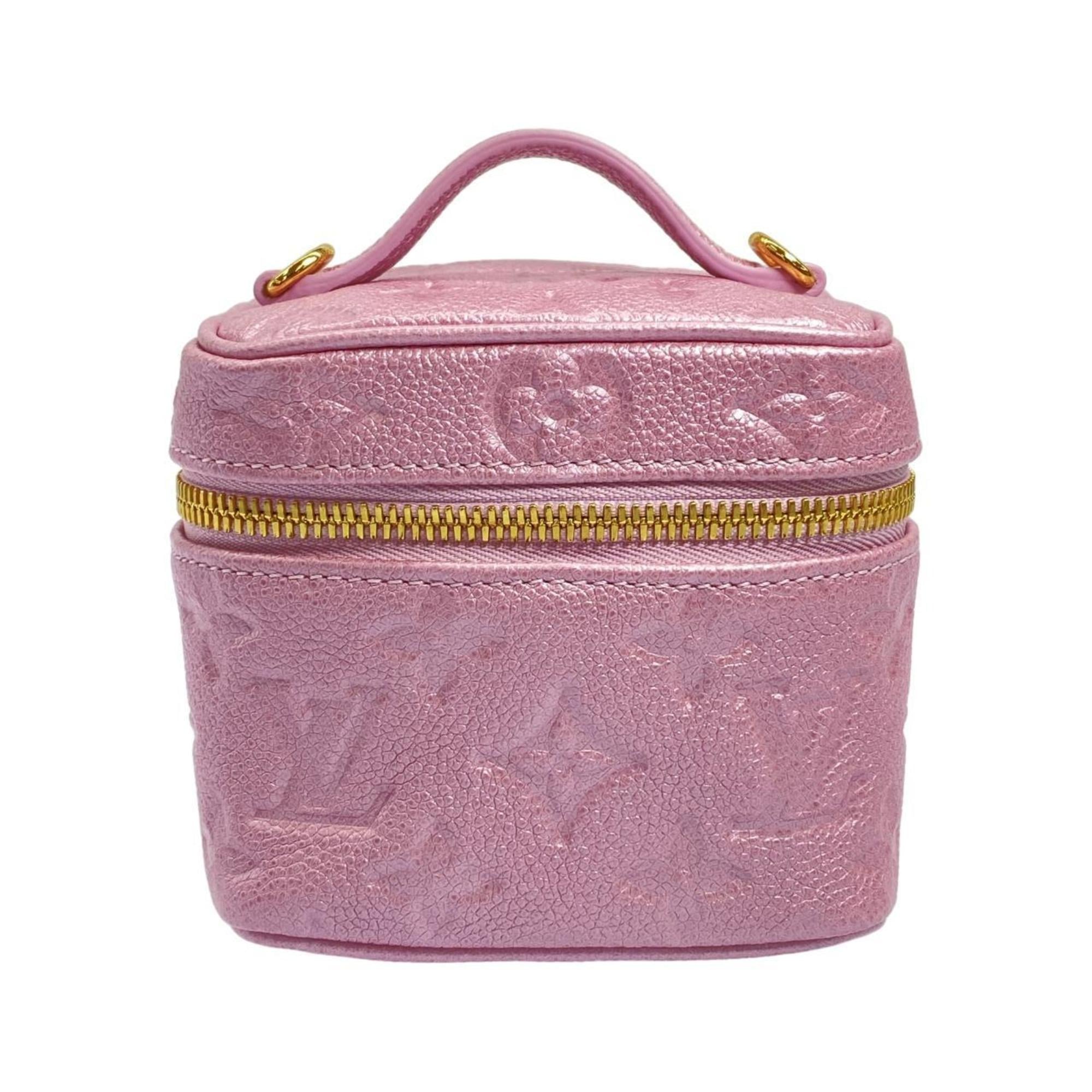 Louis Vuitton Purple Leather Pouch (Pre-Owned)