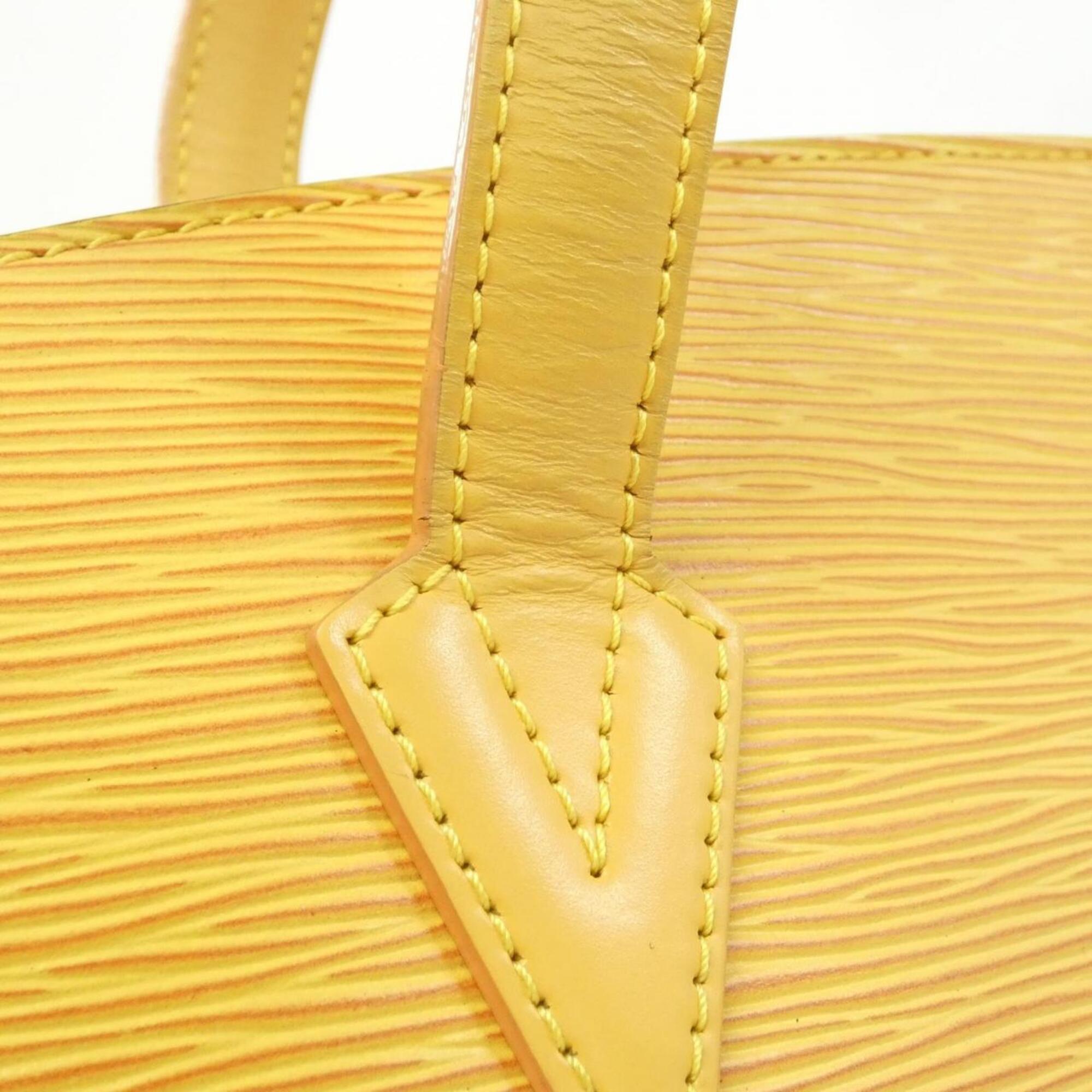 Louis Vuitton Yellow Leather Shoulder Bag (Pre-Owned)