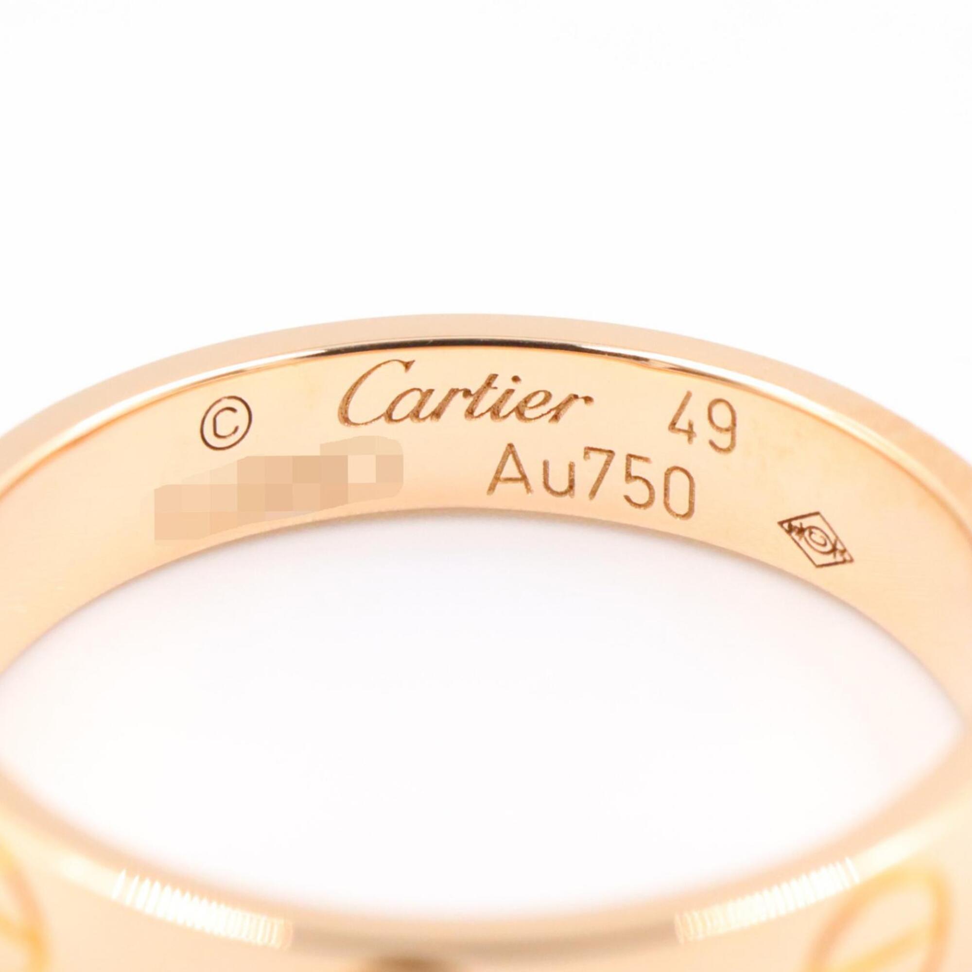 Cartier Pink Gold Pink Gold (18K) Band Ring (Pre-Owned)