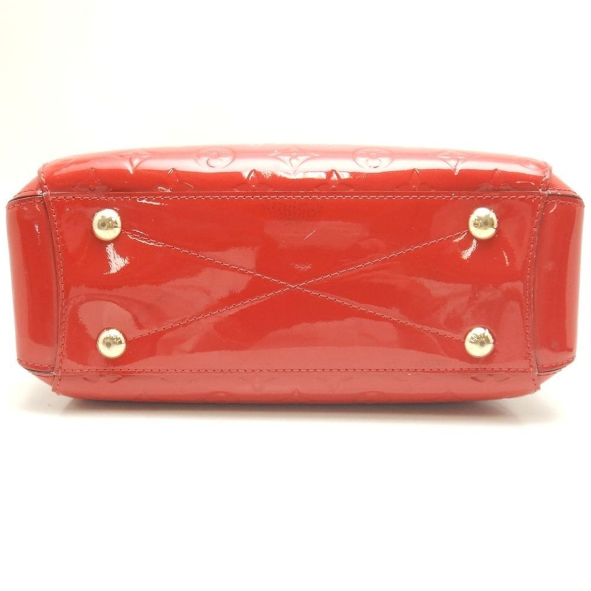 Louis Vuitton Cerise Patent Leather Handbag (Pre-Owned)