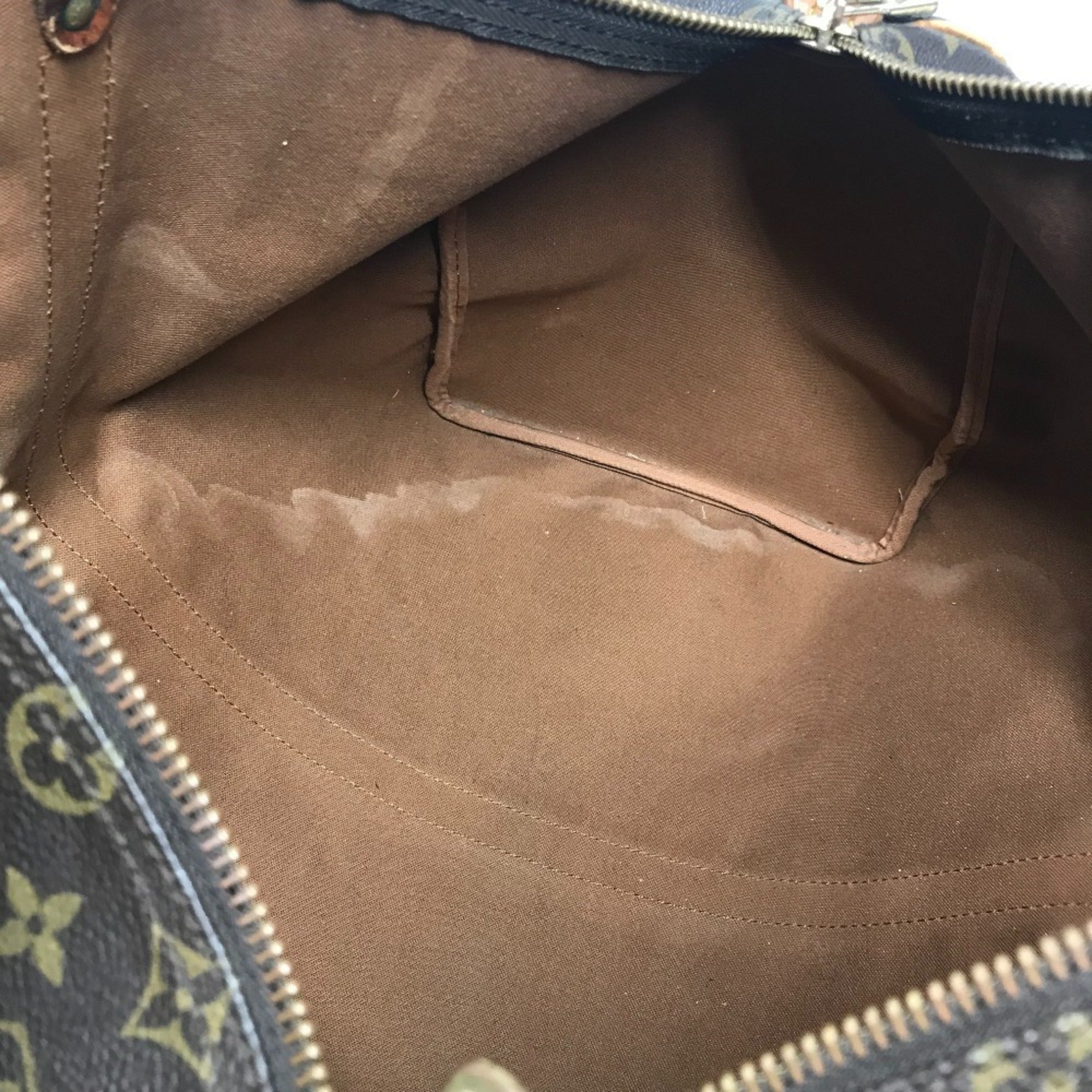 Louis Vuitton Brown Monogram Canvas Boston Bag Handbag (Pre-Owned)
