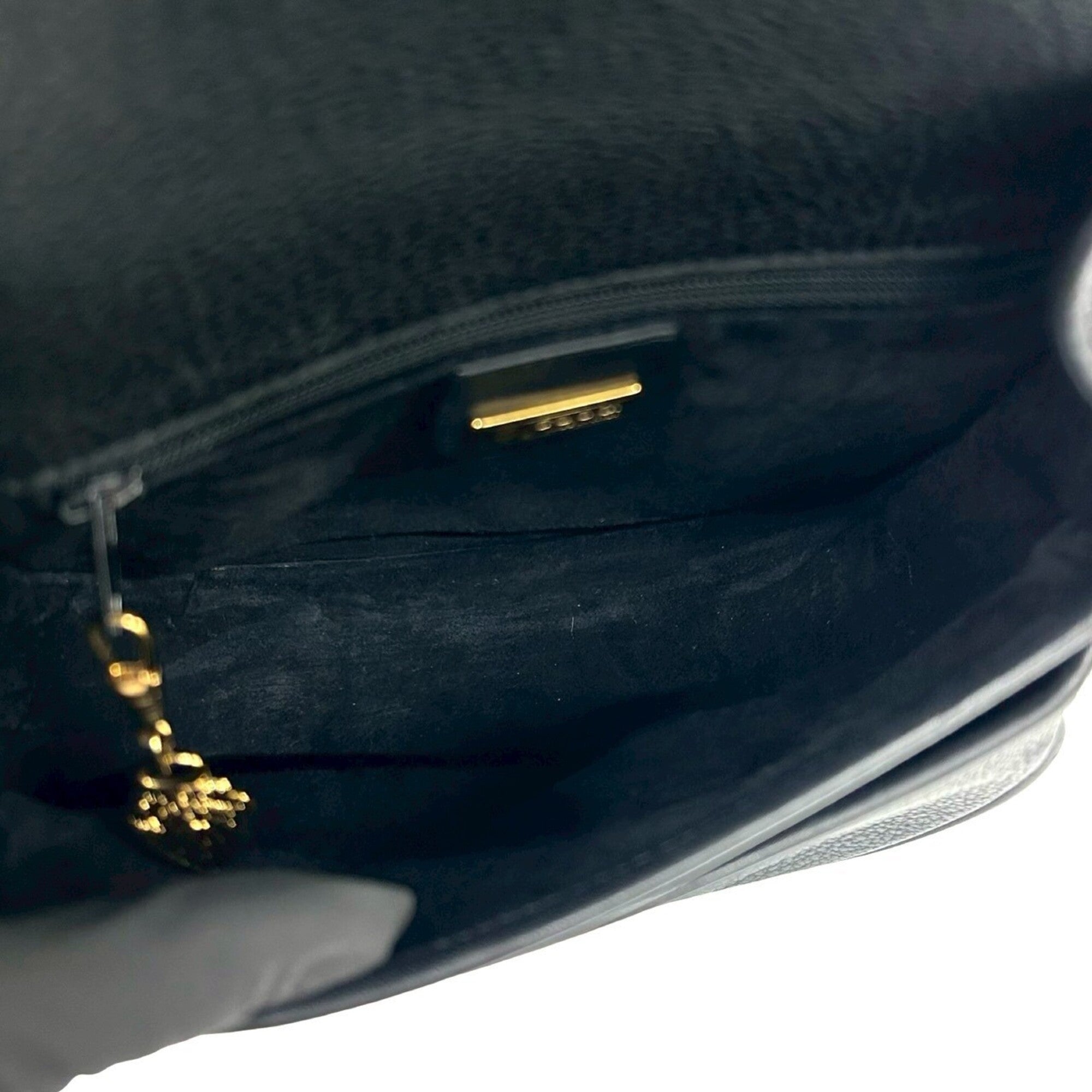 Gucci Black Leather Pochette Shoulder Bag (Pre-Owned)