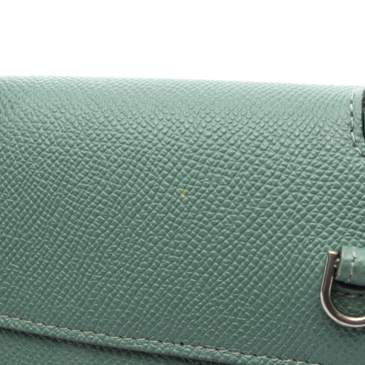 Celine Green Leather Handbag (Pre-Owned)