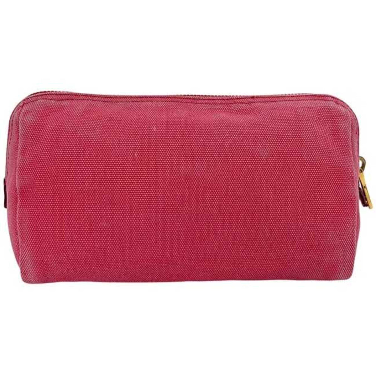 Prada Pink Canvas Pouch (Pre-Owned)