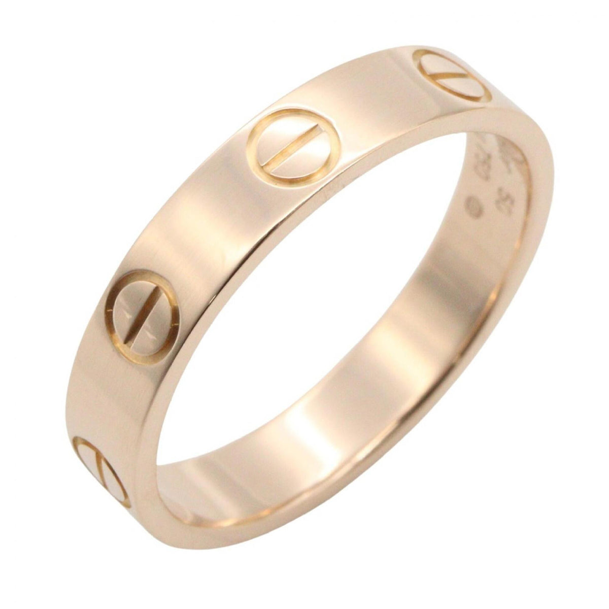 Cartier Gold Pink Gold (18K) Band Ring (Pre-Owned)