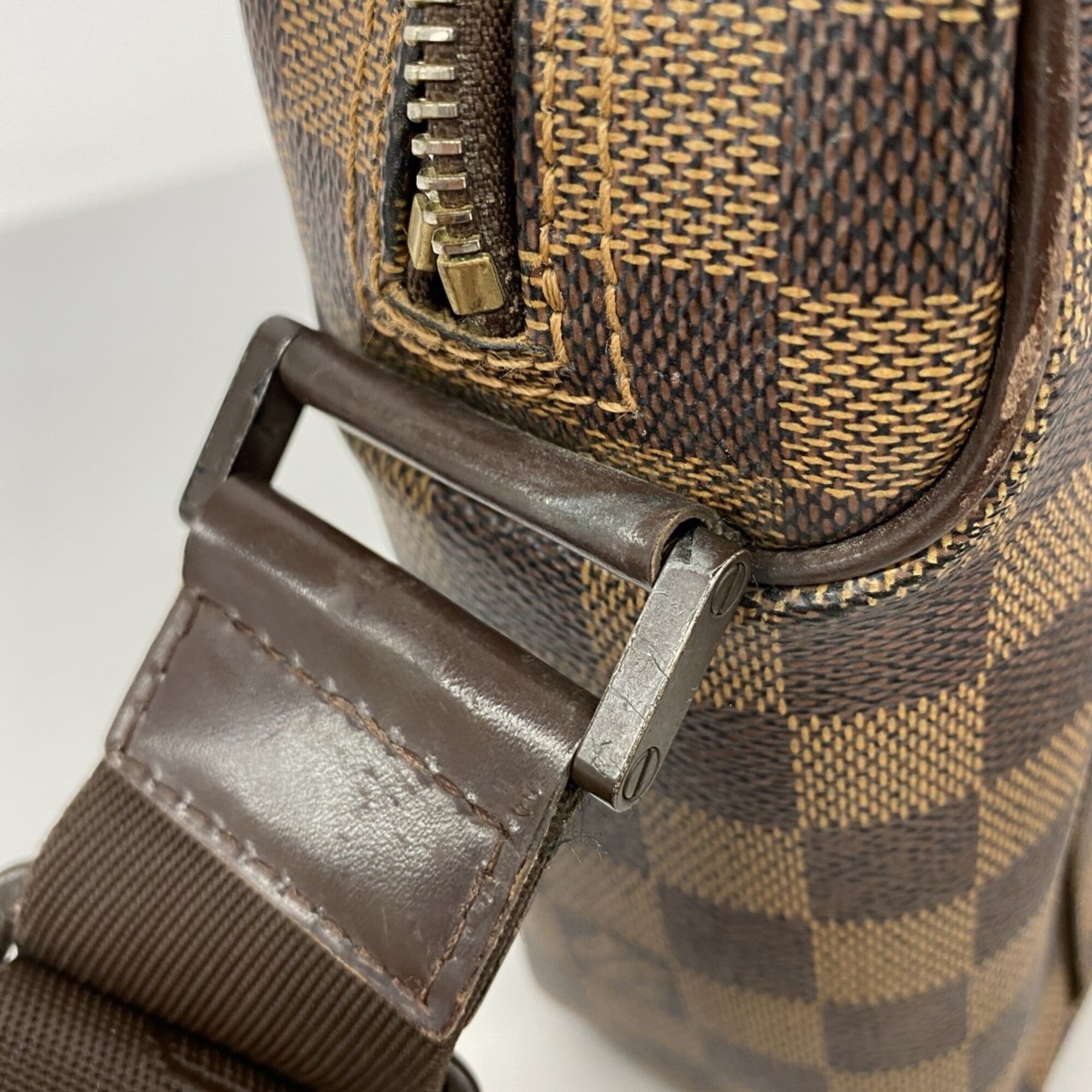 Louis Vuitton Brown Ebene Shoulder Bag (Pre-Owned)