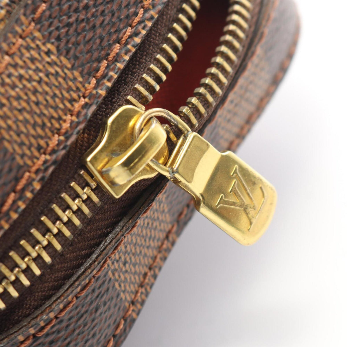 Louis Vuitton Brown Coated Canvas Fanny Pack Sling Bag (Pre-Owned)