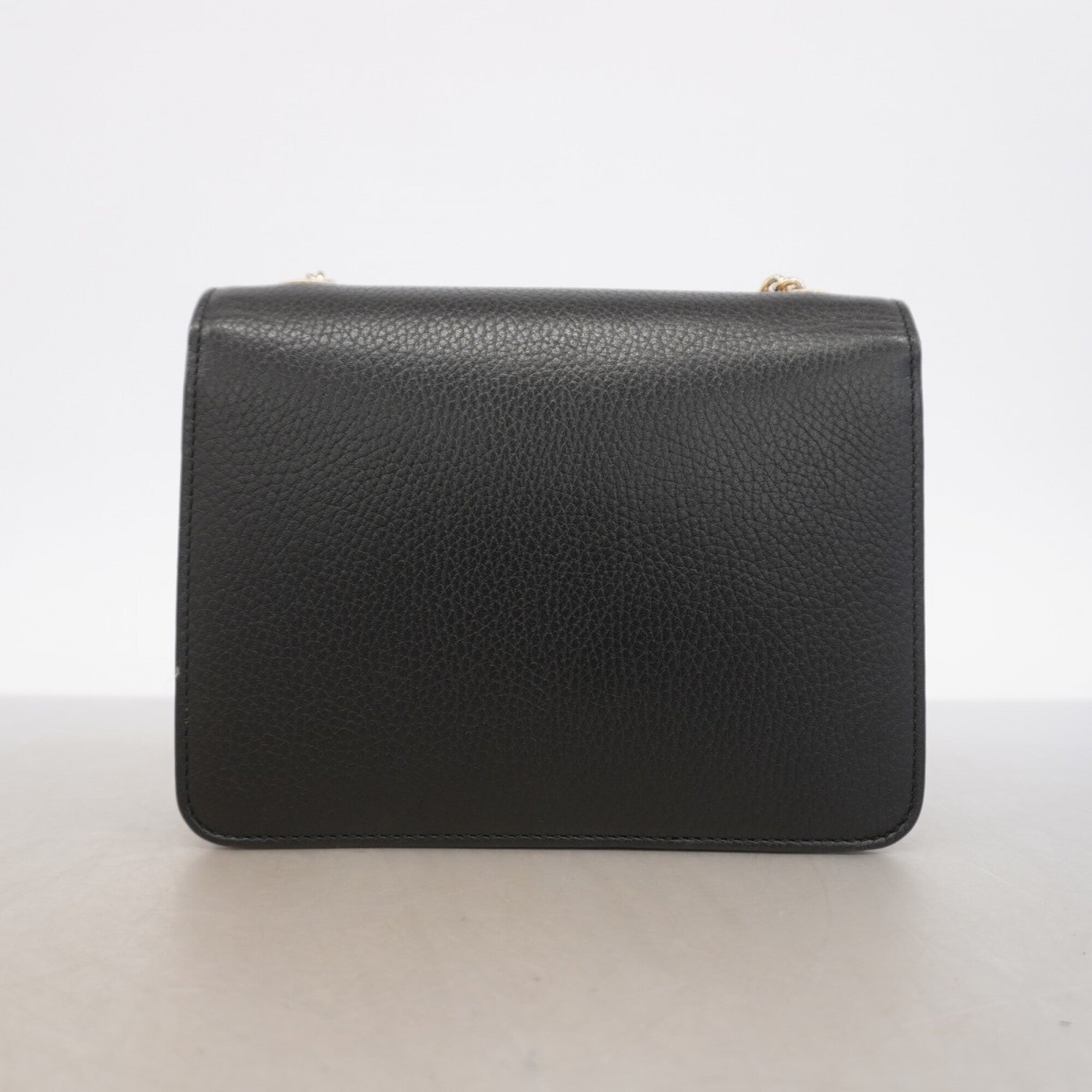 Gucci Black Leather Shoulder Bag (Pre-Owned)