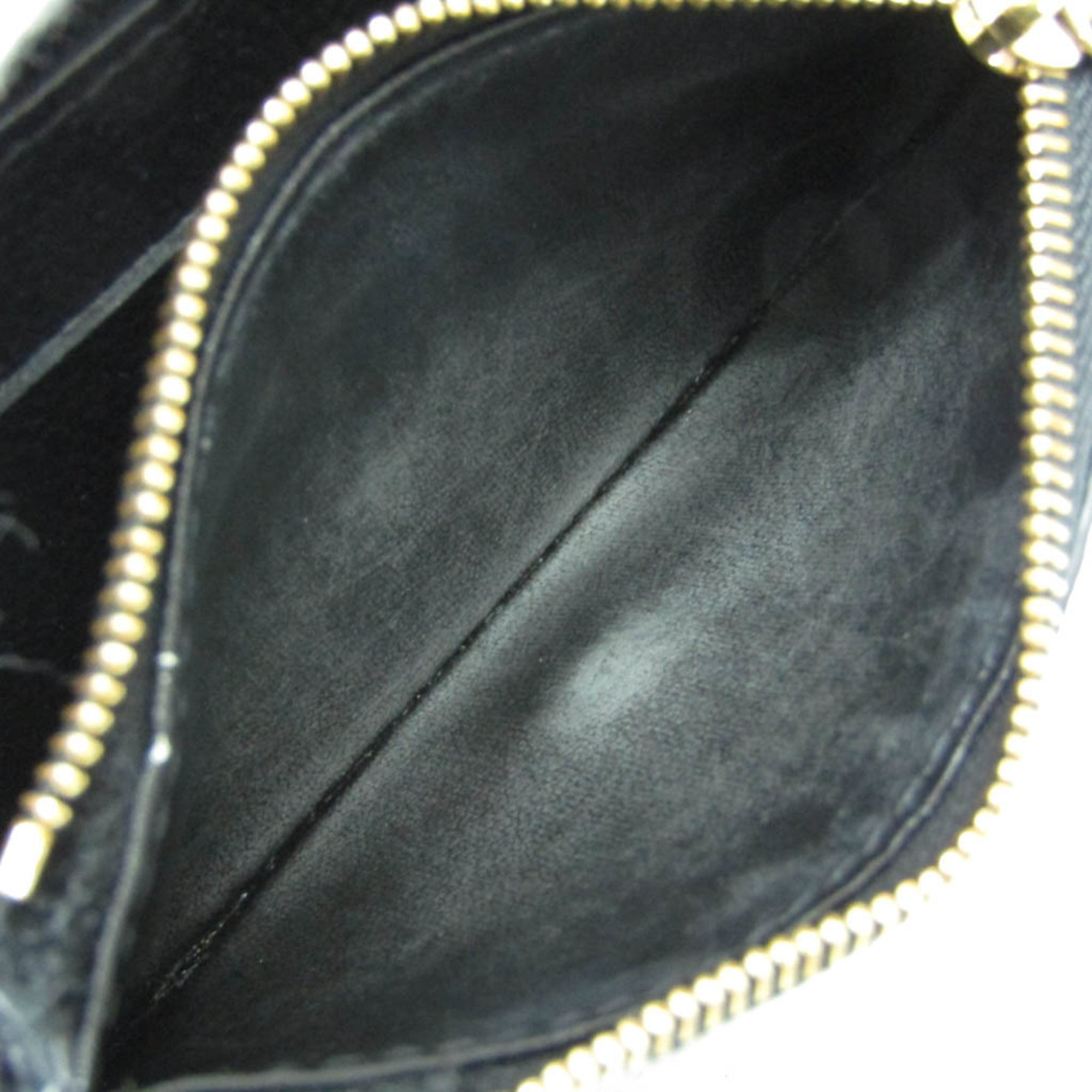 Louis Vuitton Rosalie Flap Coin Purse Limited Edition Vivienne Damier Black Leather Wallets Accessory (Pre-Owned)