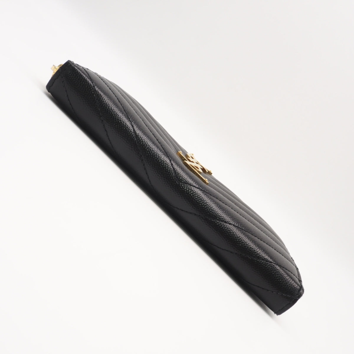Saint Laurent Black Long Wallet (Bi-Fold) (Pre-Owned)