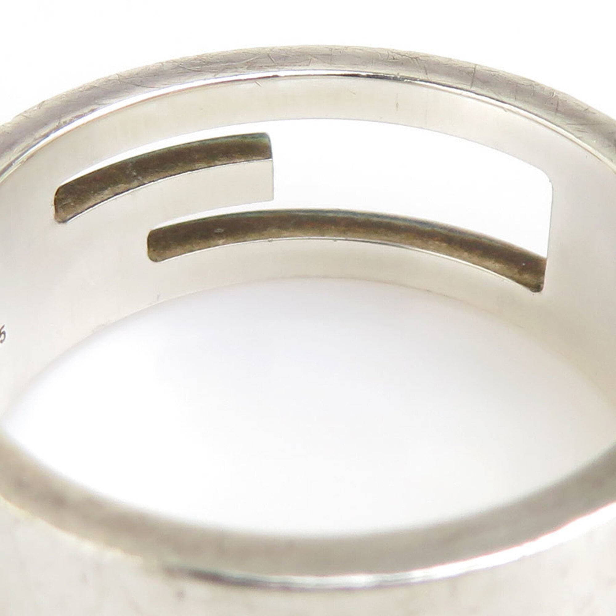 Gucci Silver Silver 925 Band Ring (Pre-Owned)