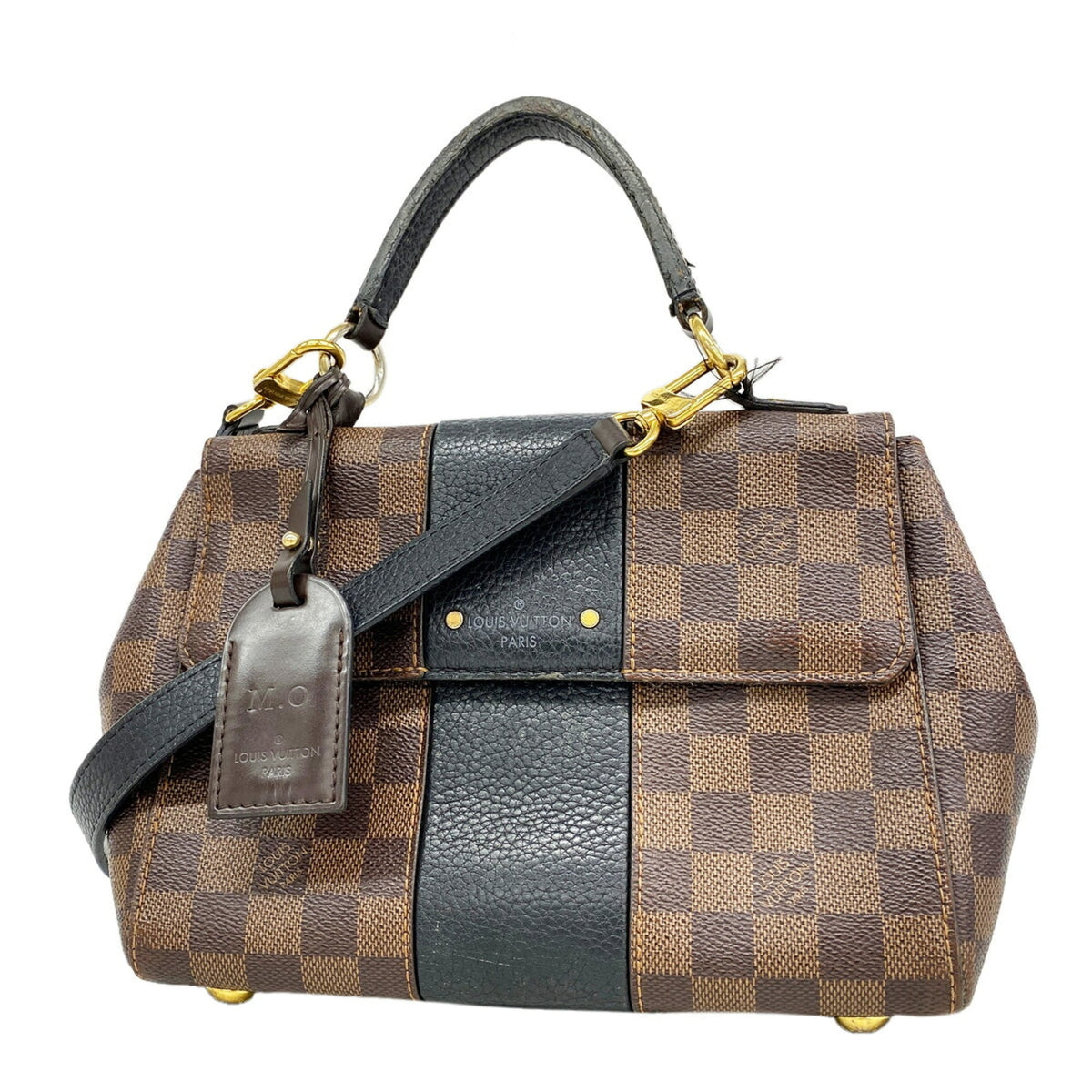 Louis Vuitton Ebene Noir Handbag (Pre-Owned)