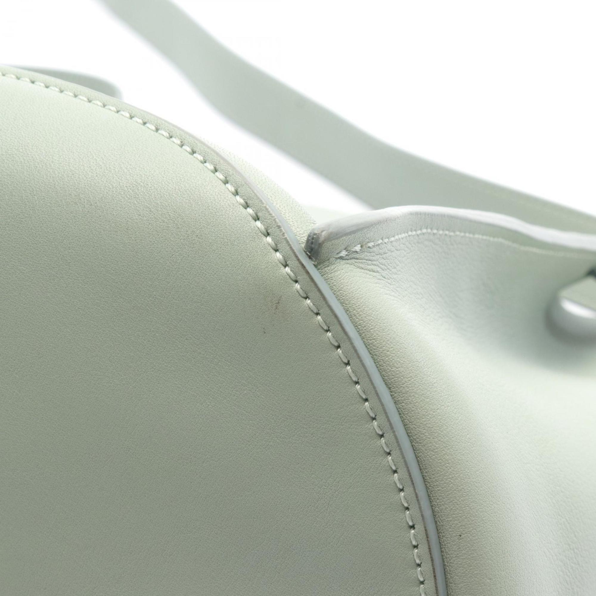 Celine Green Leather Shoulder Bag (Pre-Owned)