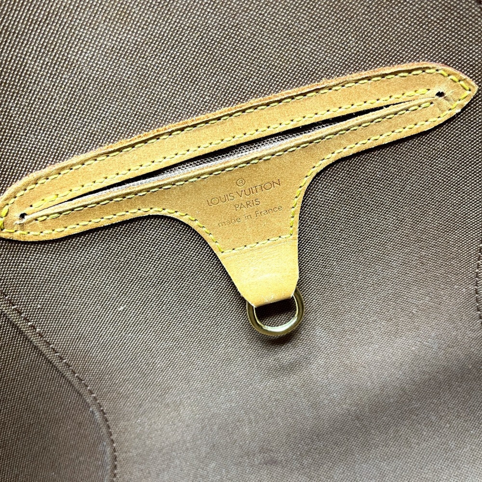 Louis Vuitton Brown Monogram Canvas Handbag (Pre-Owned)