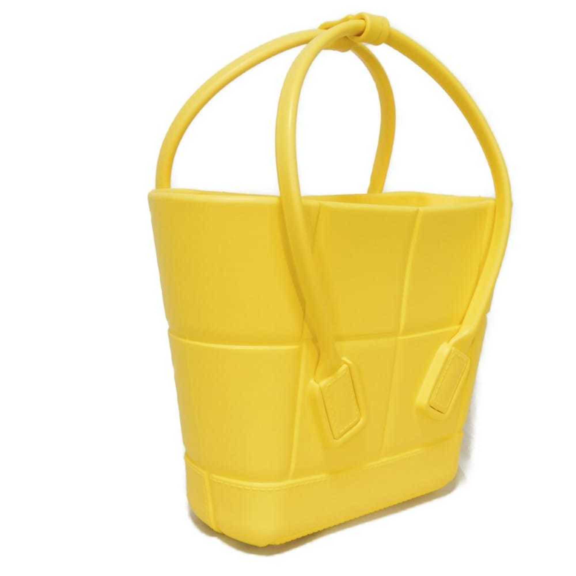Bottega Veneta Yellow Silicone Tote Bag (Pre-Owned)