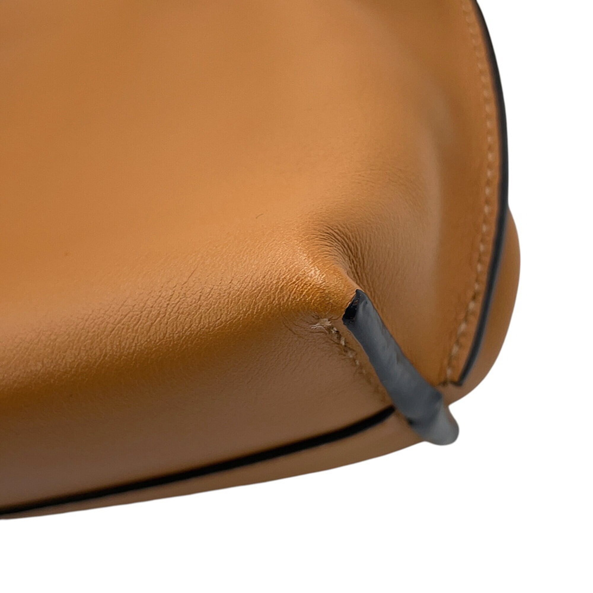 Loewe Brown Camel Leather Shoulder Bag (Pre-Owned)