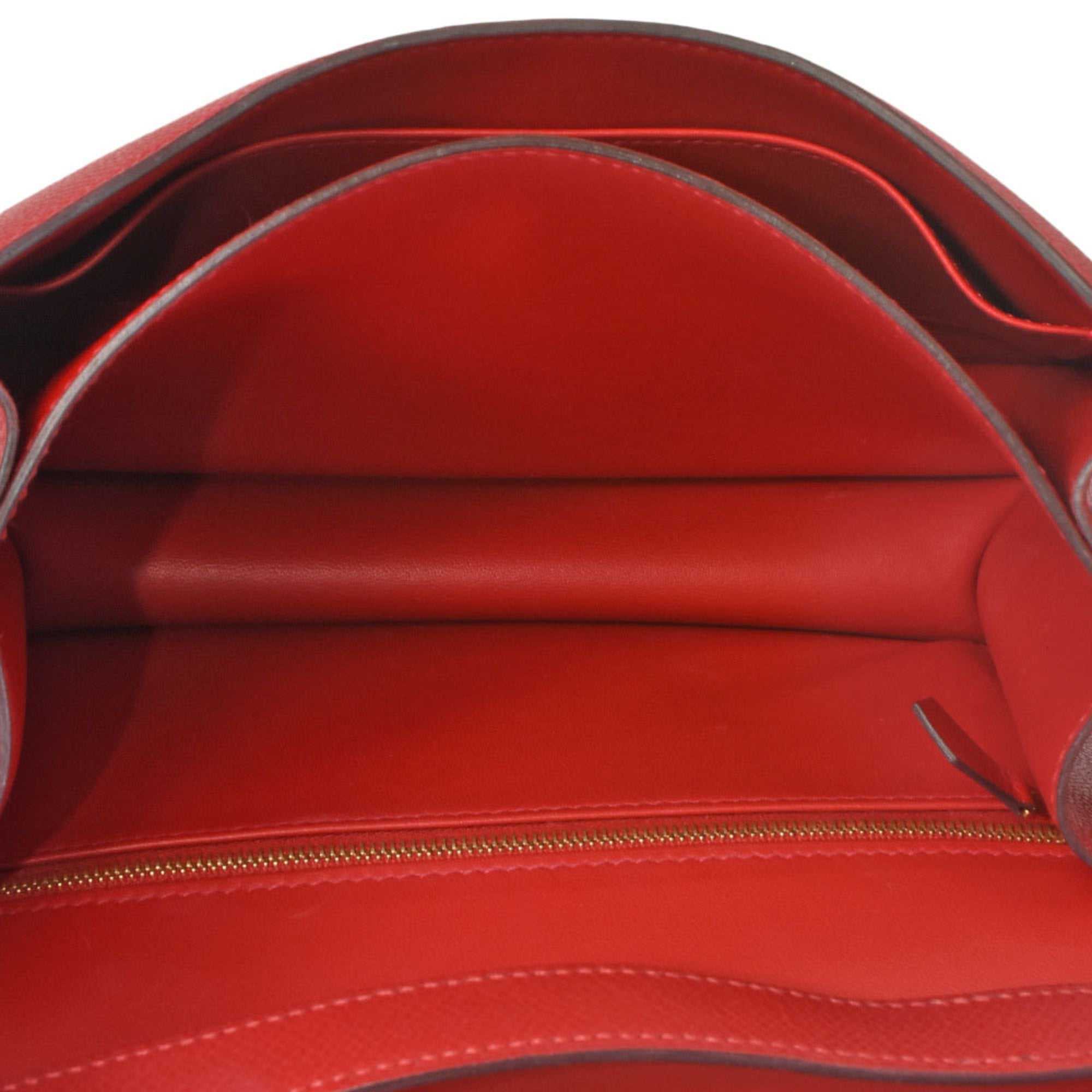 Hermes Constance Red Color Leather Shoulder Bag (Pre-Owned)