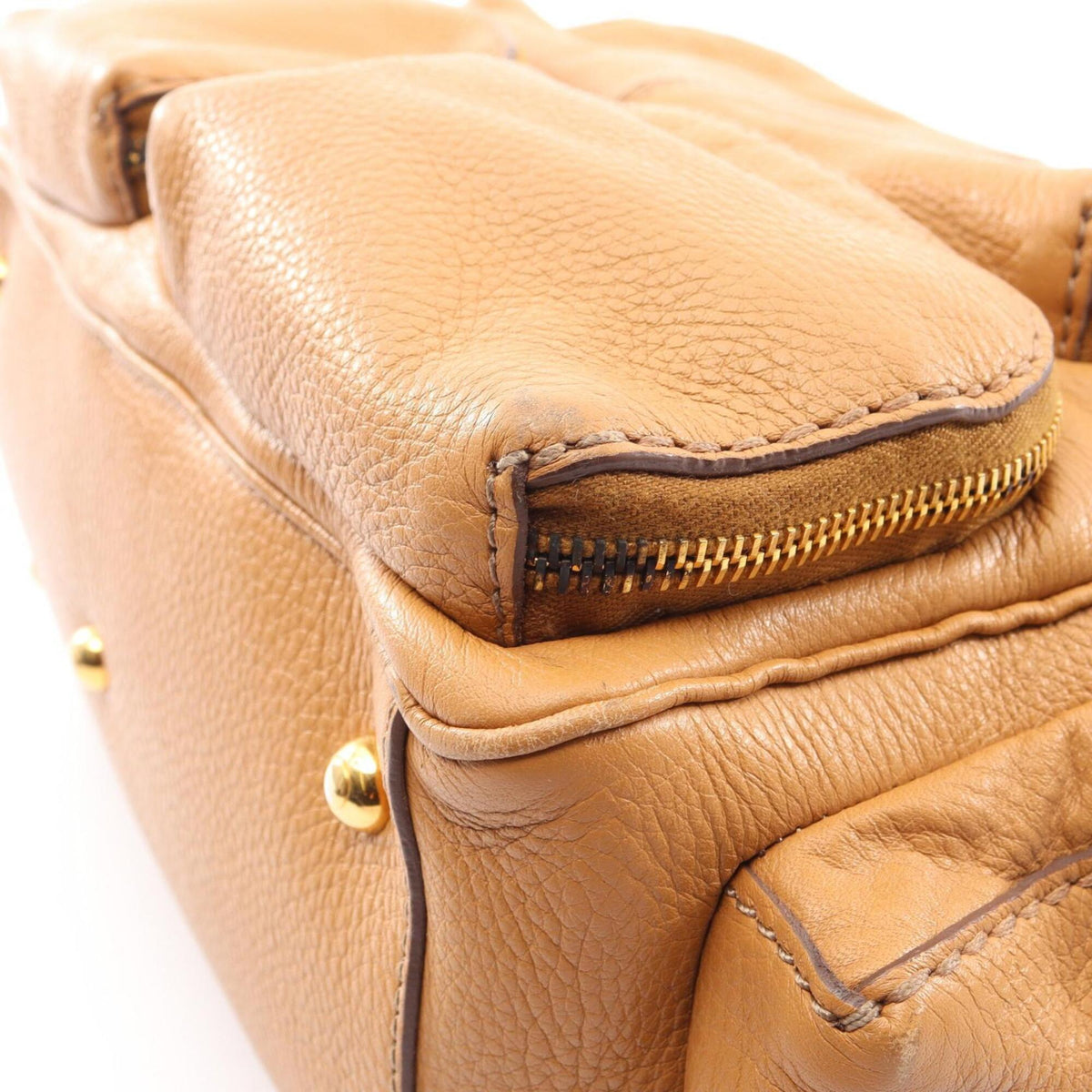 Tod's Brown Leather Handbag (Pre-Owned)