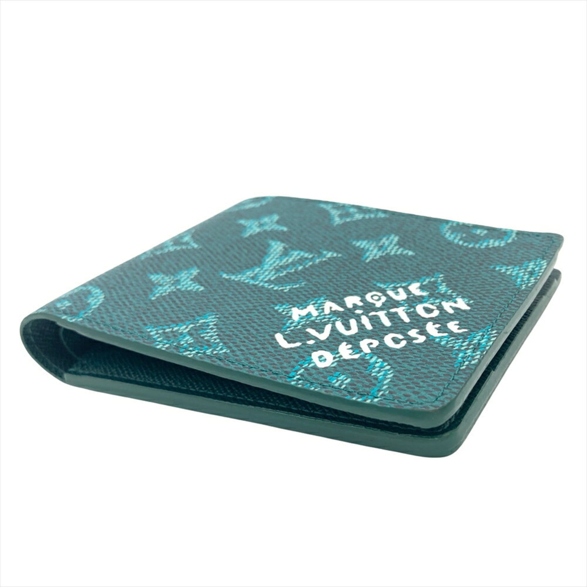Louis Vuitton Green Wallet (Bi-Fold) (Pre-Owned)