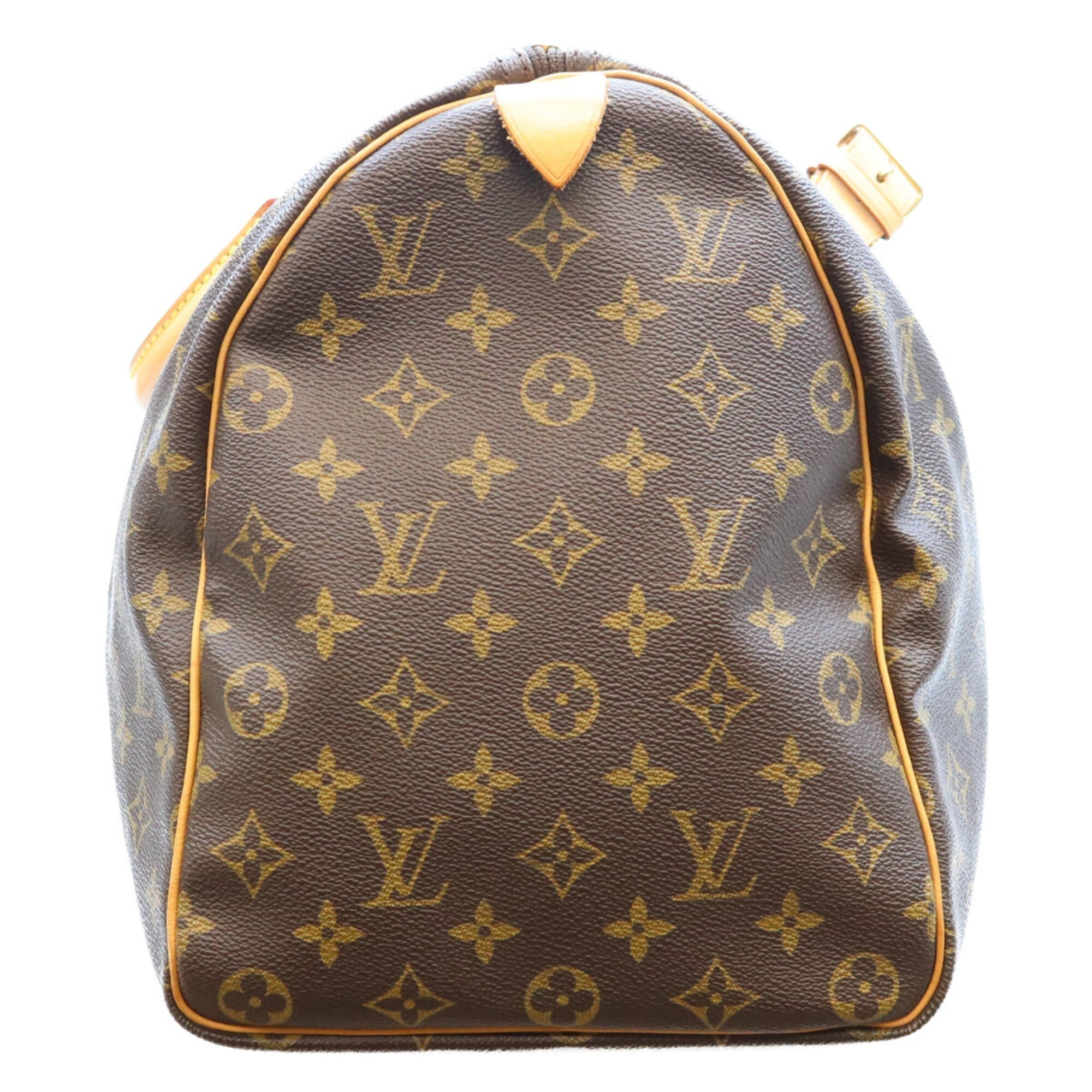 Louis Vuitton Brown Monogram Boston Bag (Pre-Owned)