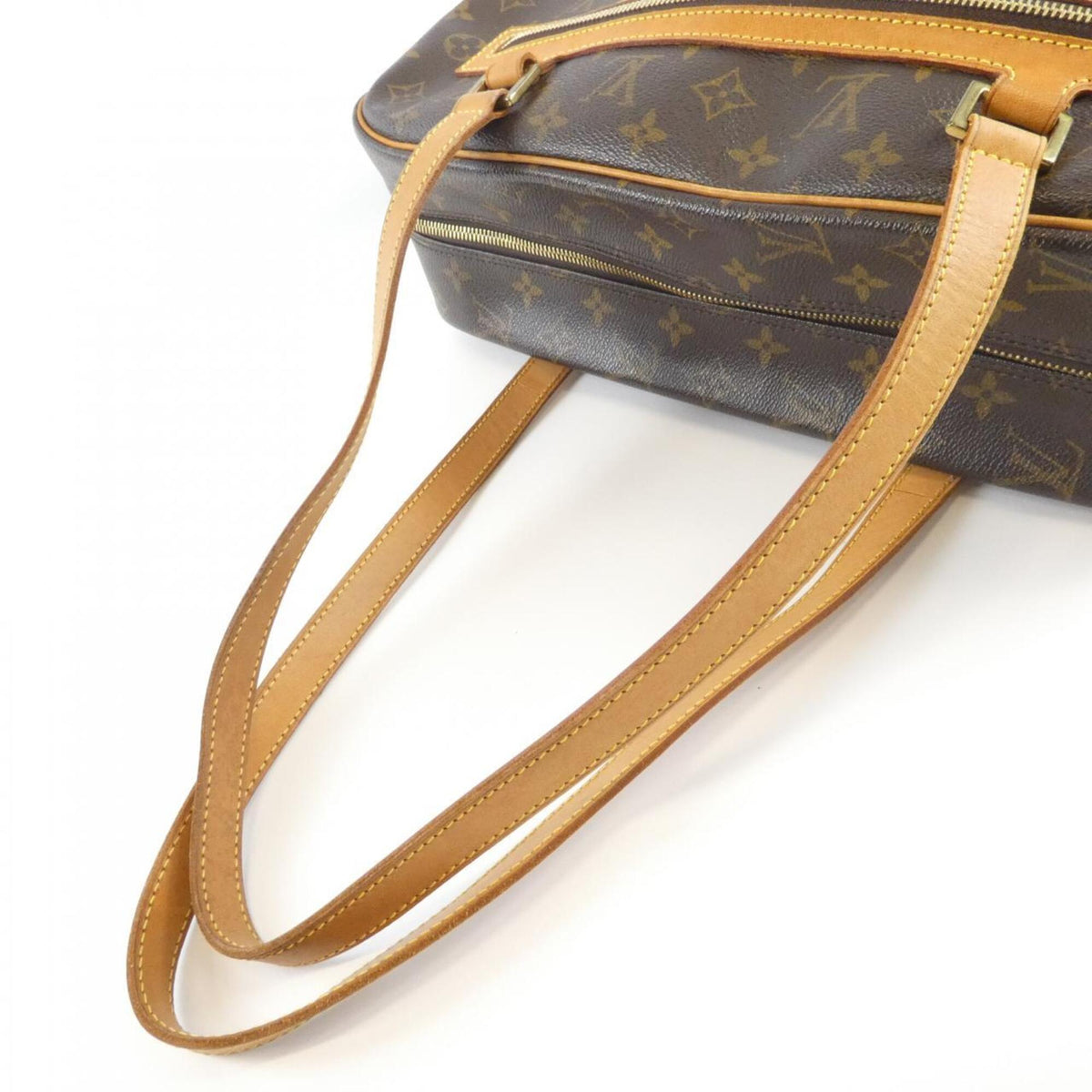 Louis Vuitton Monogram Marron Coated Canvas Shoulder Bag (Pre-Owned)