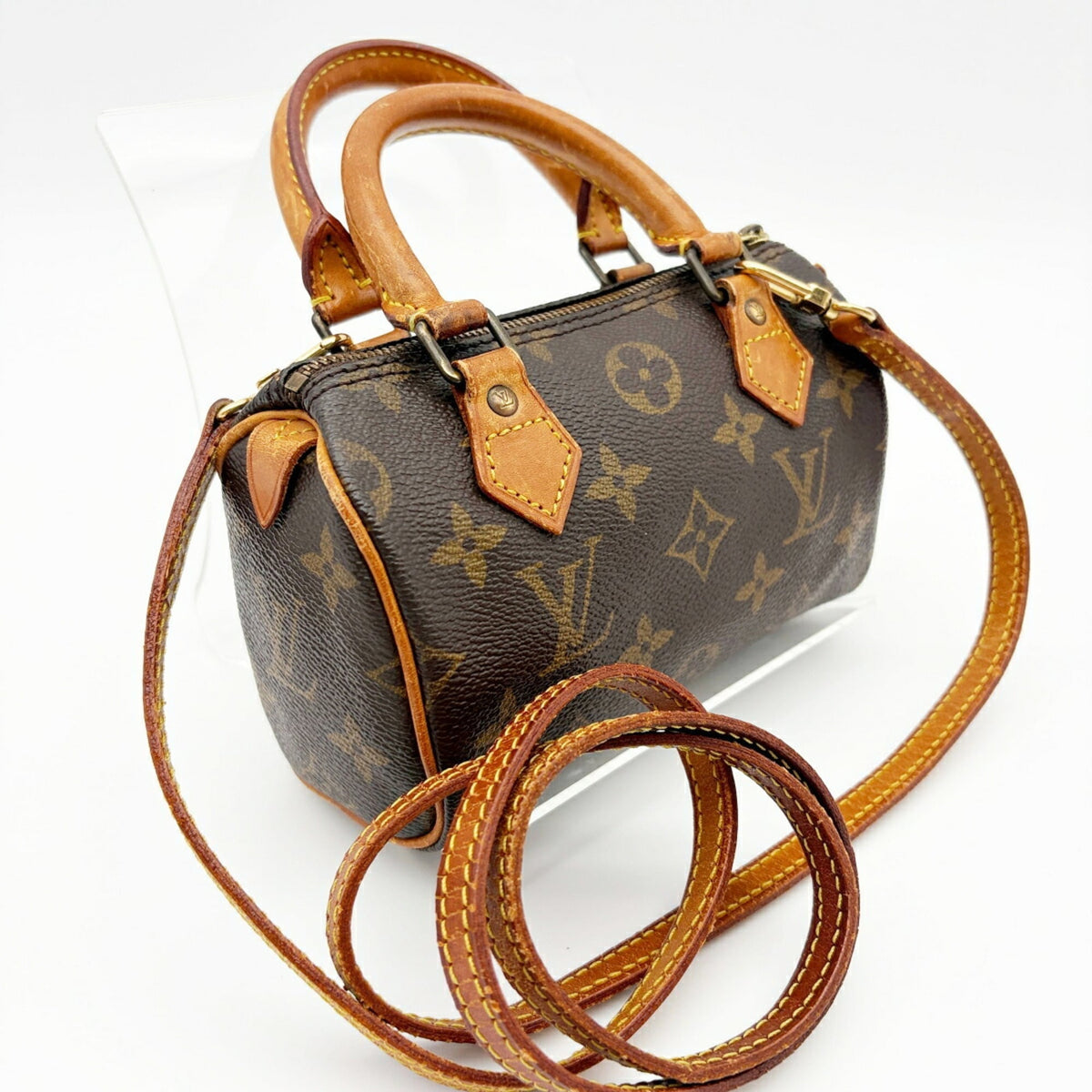 Louis Vuitton Monogram Monogram Monogram Leather Boston Bag (Pre-Owned)