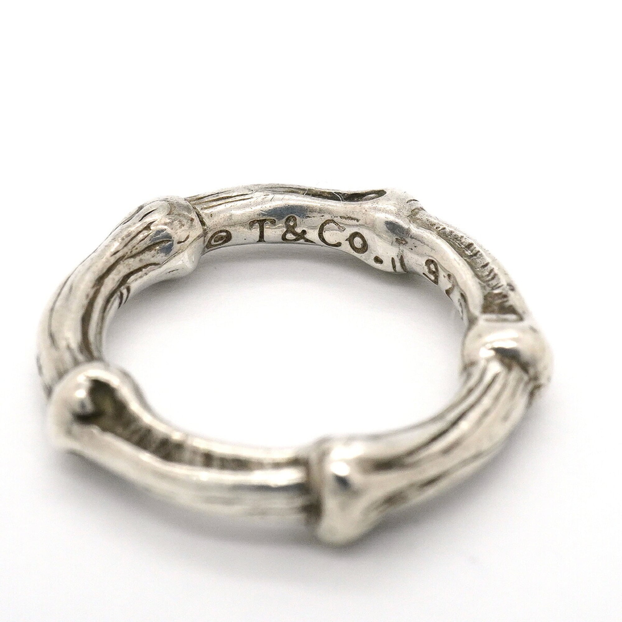 Tiffany Silver 925 Band Ring (Pre-Owned)